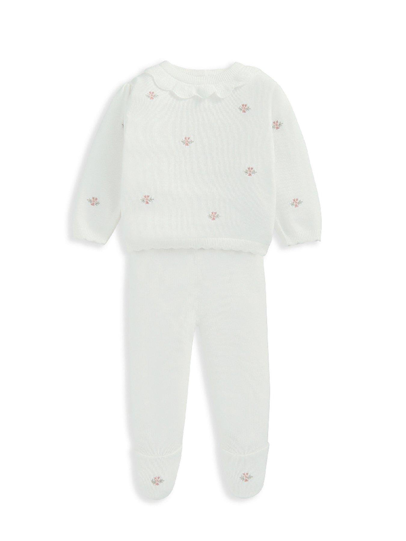 mamas-papas-baby-girls-2-piece-embroidered-knit-set-whitestillFront