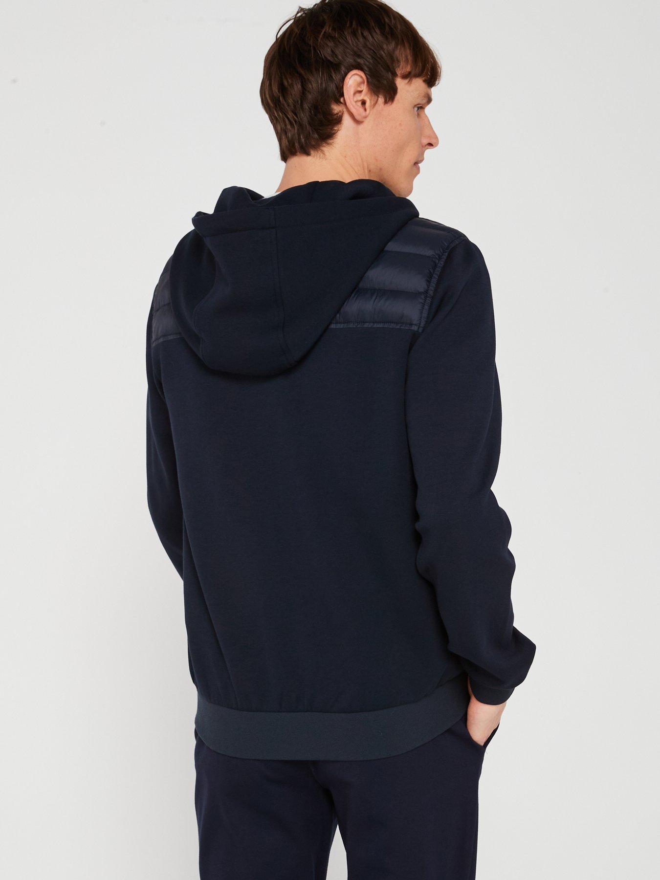 tommy-hilfiger-quilted-front-overhead-hoodie-navystillFront