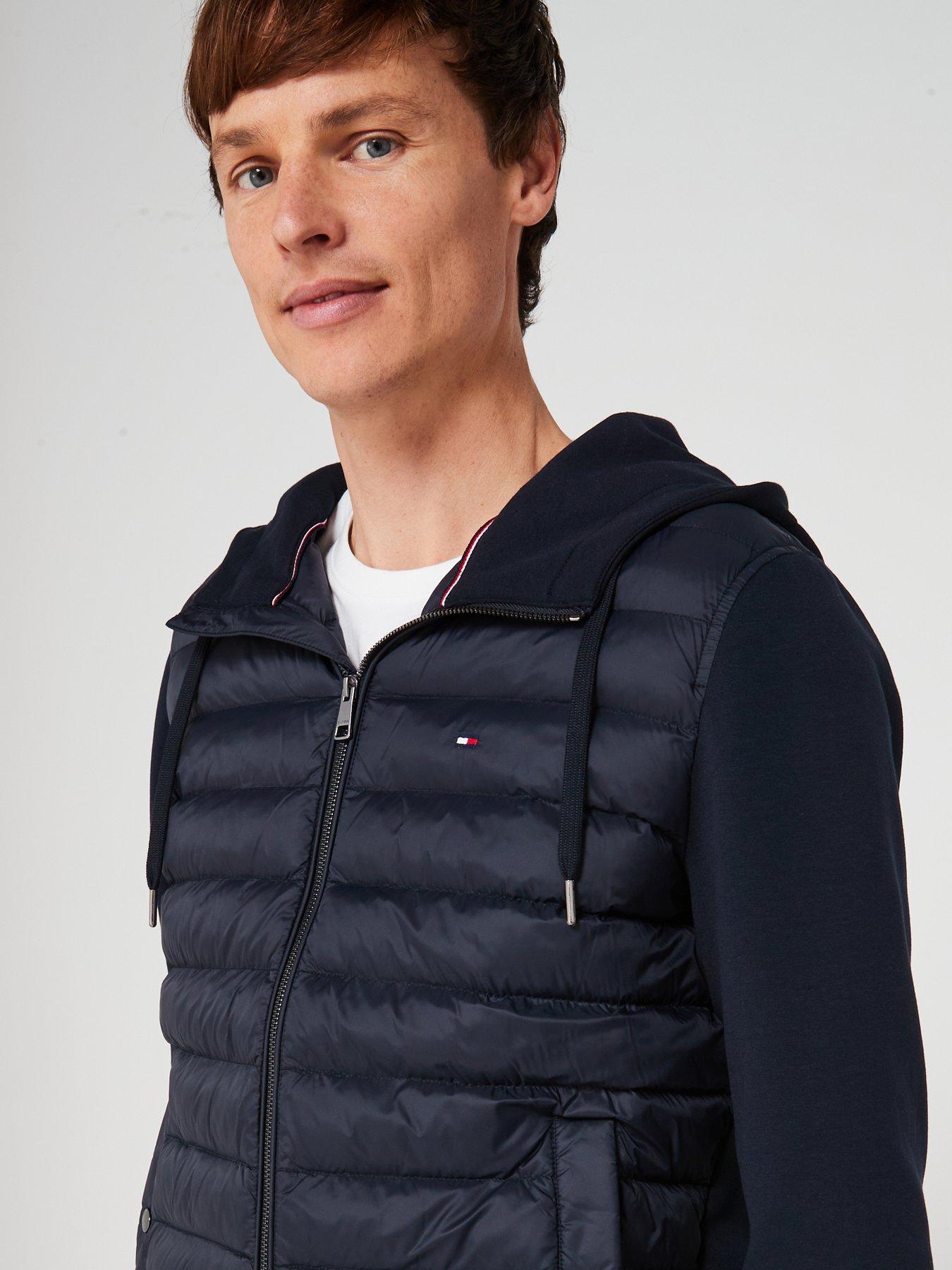 tommy-hilfiger-quilted-front-overhead-hoodie-navydetail