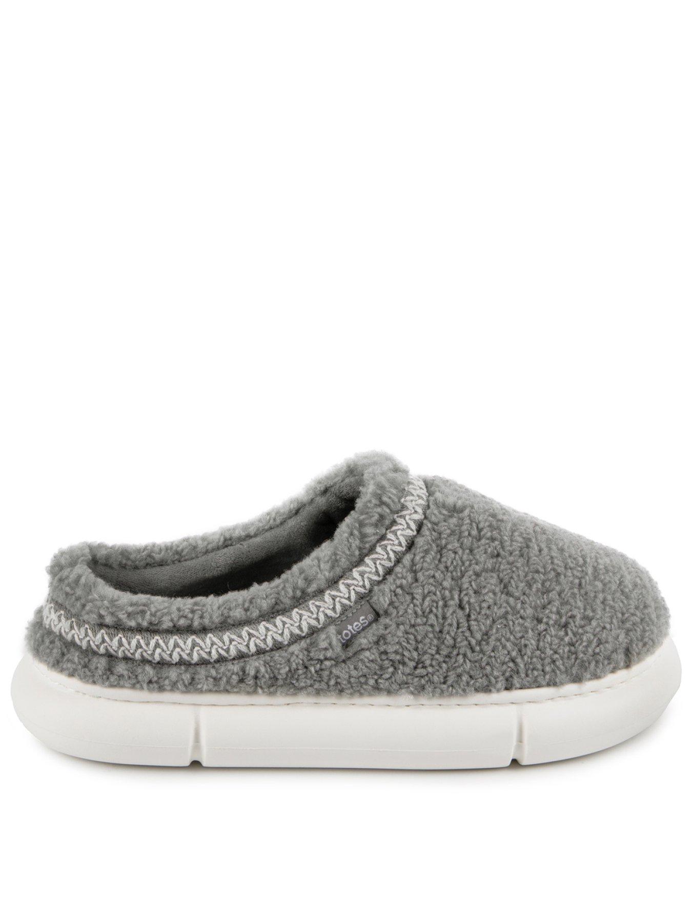 totes-totes-icon-borg-cloud-swept-back-mule-slippers-grey