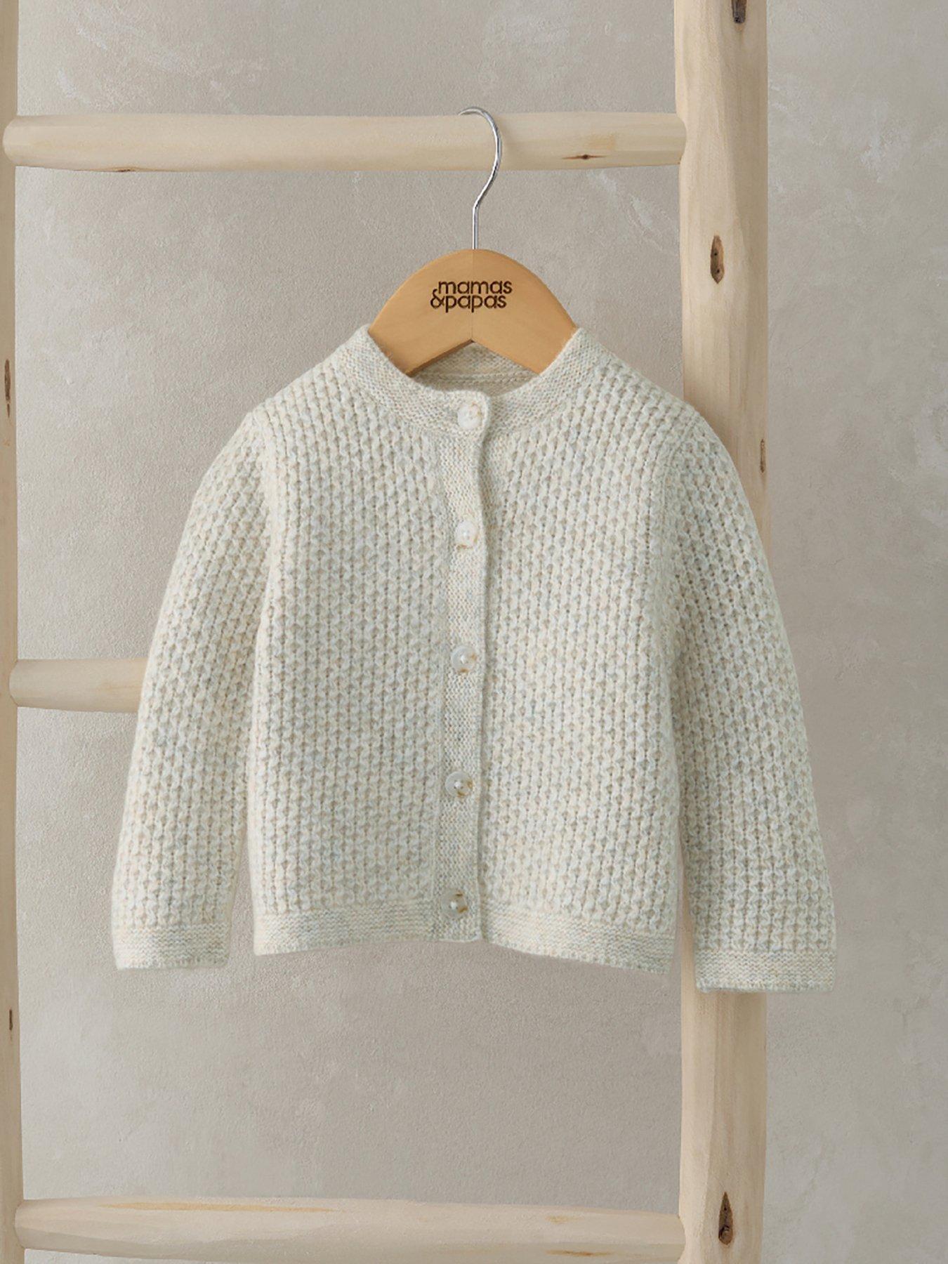 mamas-papas-baby-unisex-knitted-cardigan-creamstillFront