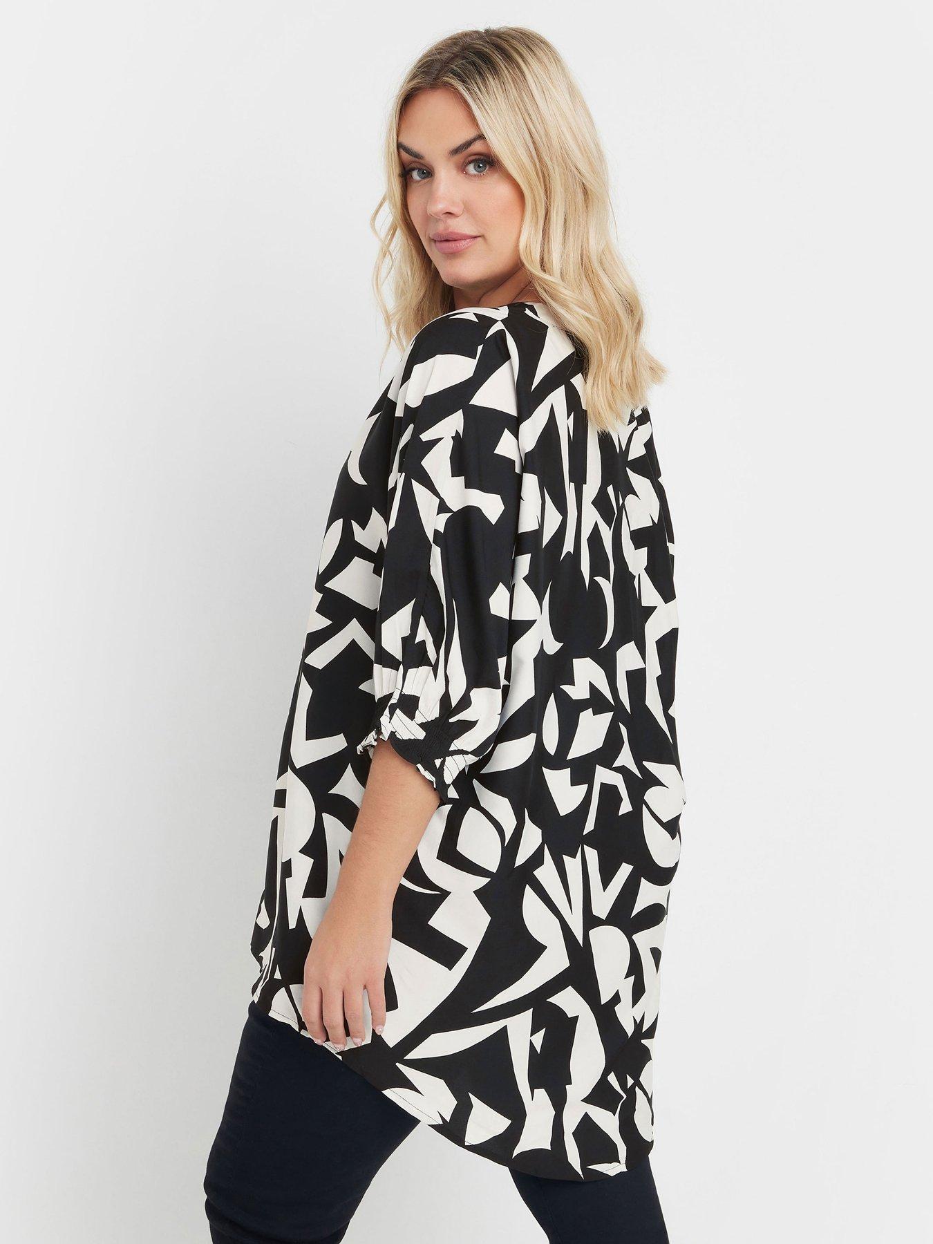 yours-curve-centre-front-detail-shirt-blackstillFront
