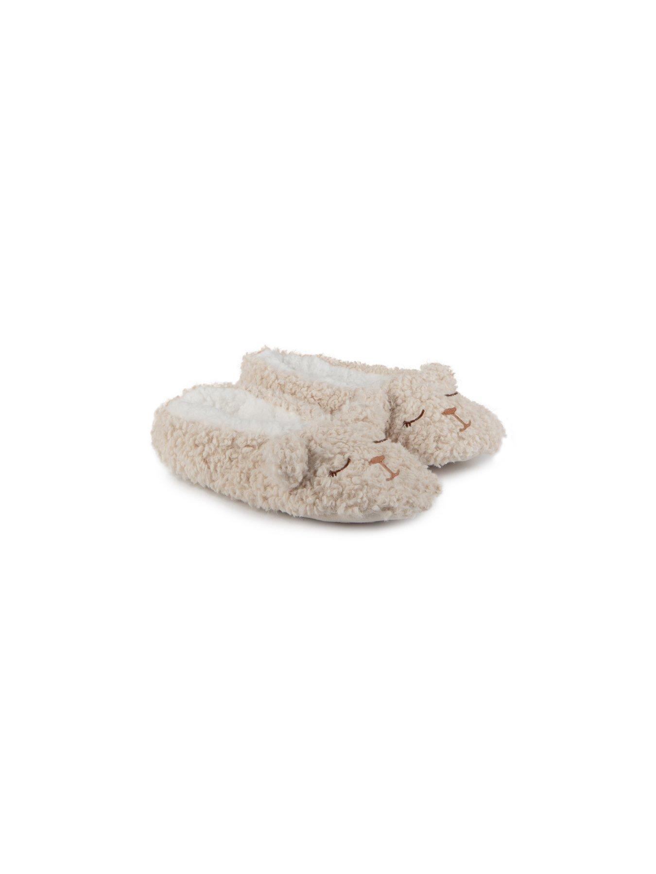 undefined Totes Bear Novelty Footsie Socks - Bear Print