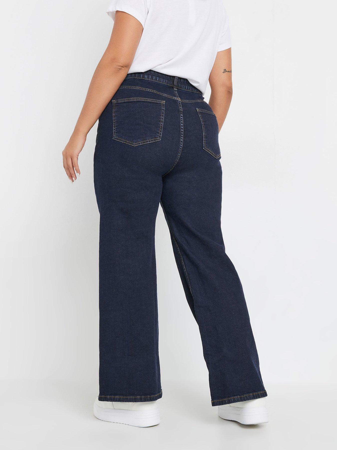 yours-curve-wide-leg-jean-bluestillFront