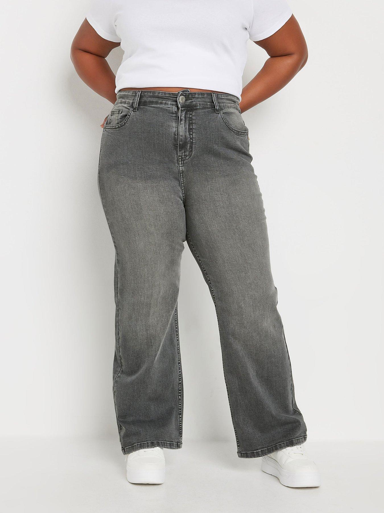 yours-curve-wide-leg-jean-grey