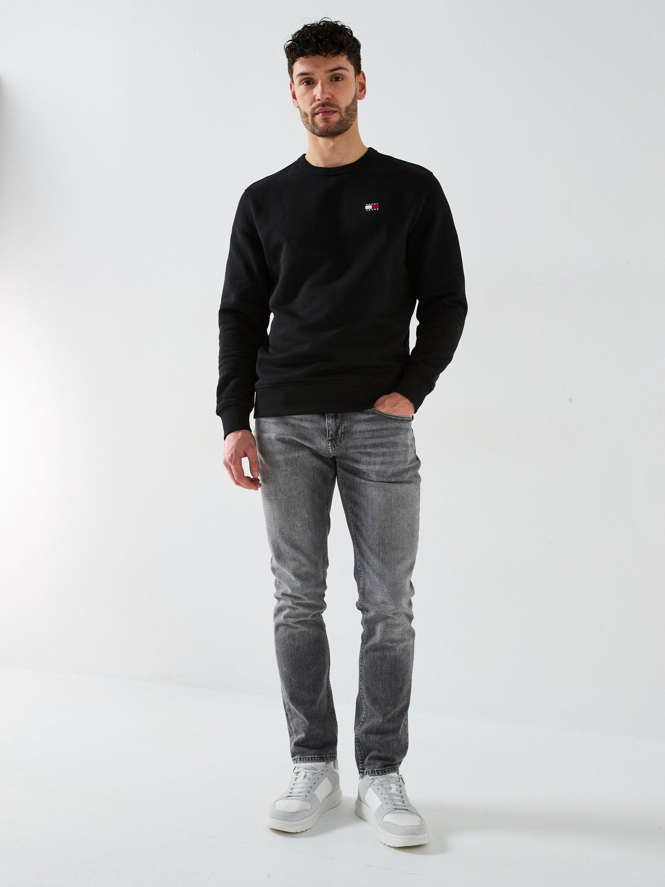 tommy-jeans-regular-fit-left-chest-badge-crew-sweatshirt-blackback