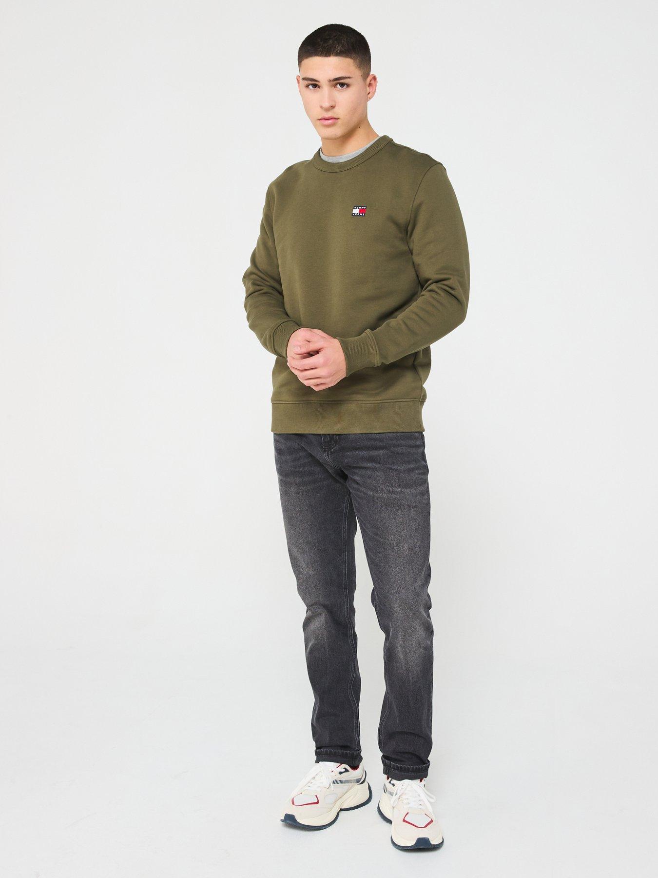 tommy-jeans-regular-fit-left-chest-badge-crew-neck-sweatshirt-greenback