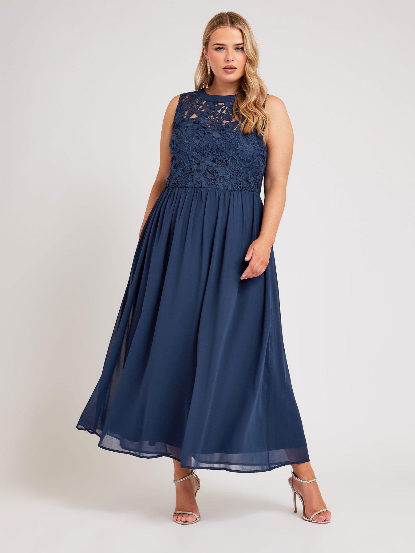 yours-curve-lace-front-maxi-dress