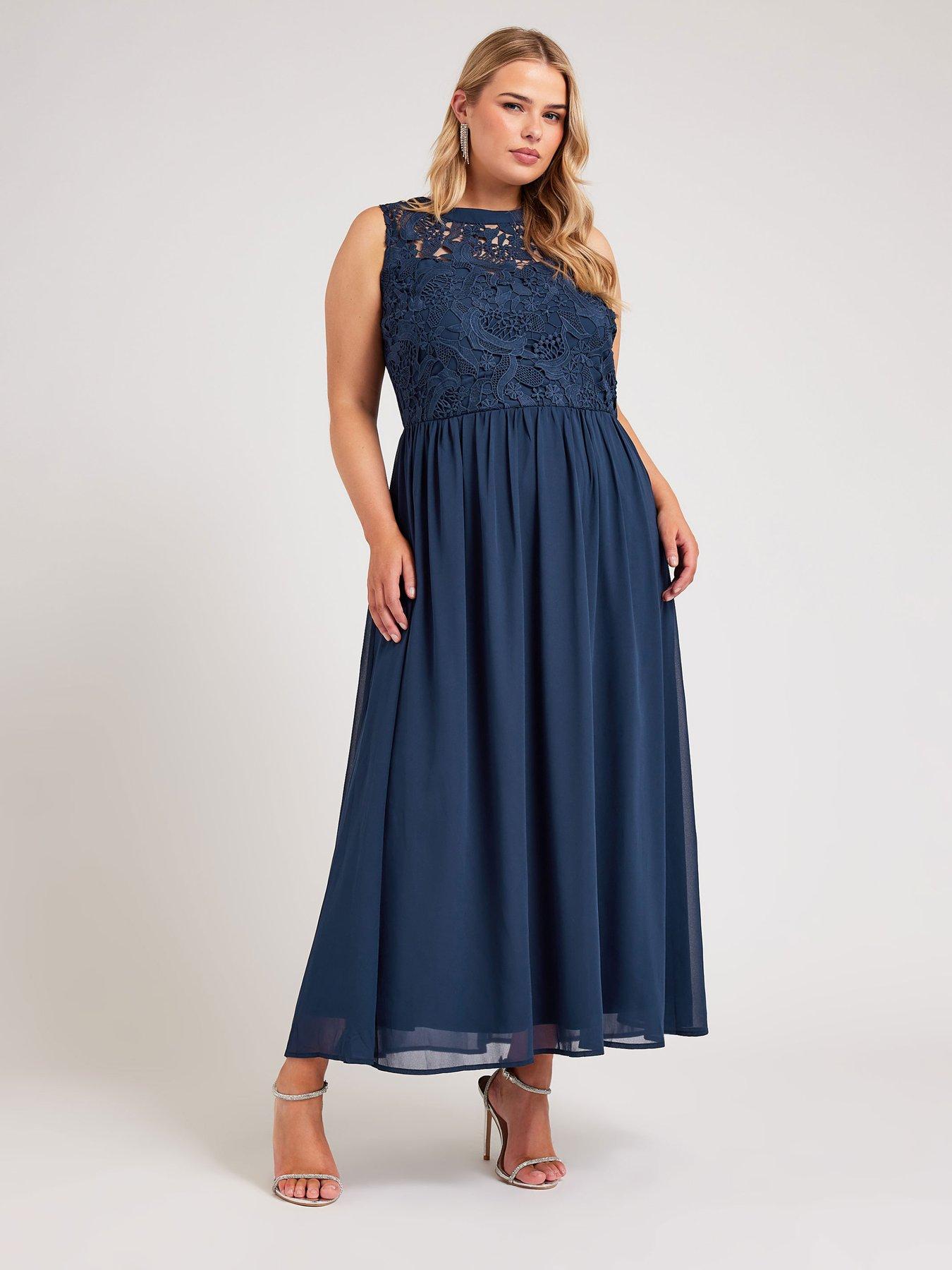 yours-curve-lace-front-maxi-dressback