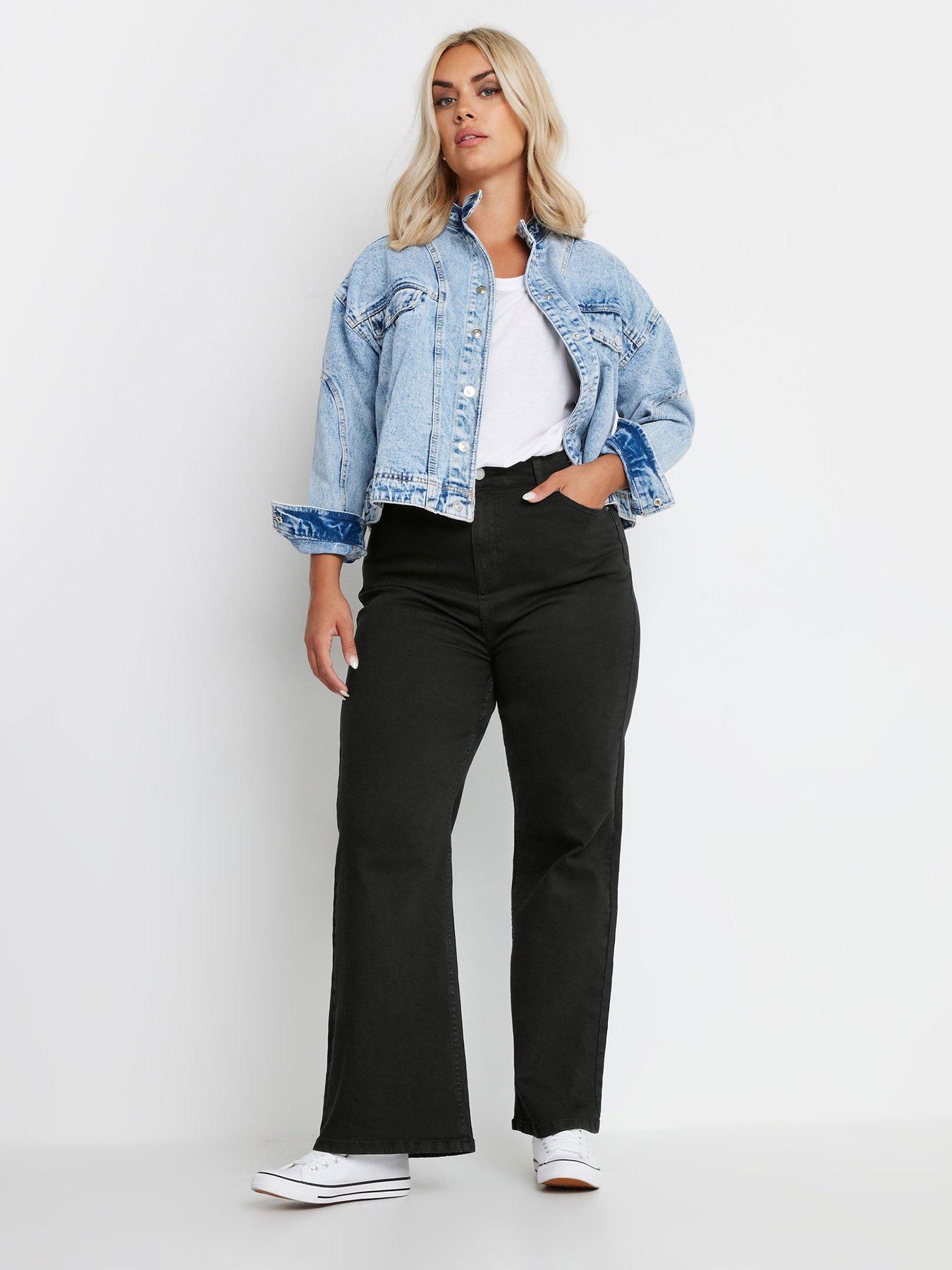 yours-curve-wide-leg-jeans-blackback