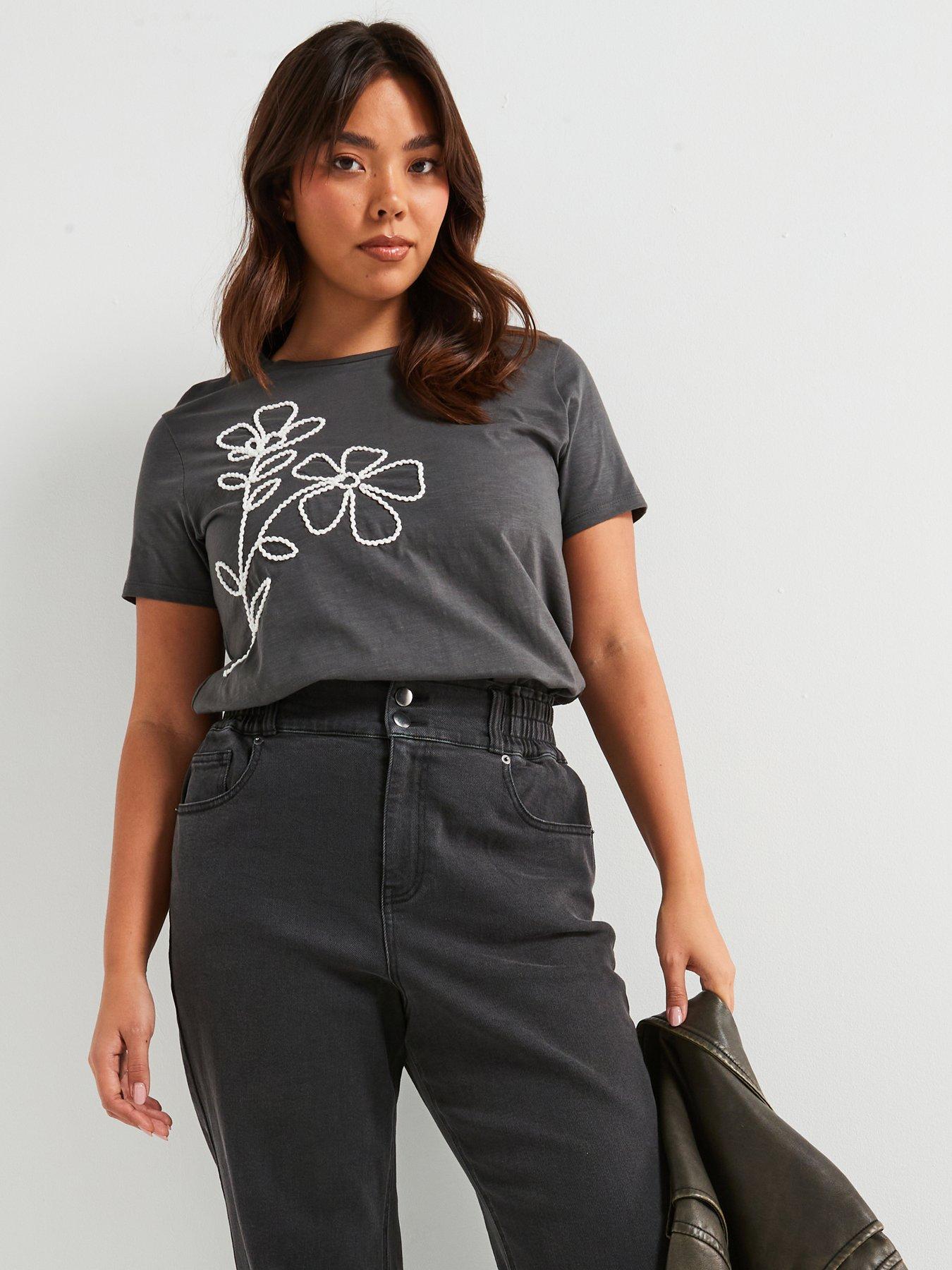 v-by-very-curve-embroidered-floral-t-shirt-grey