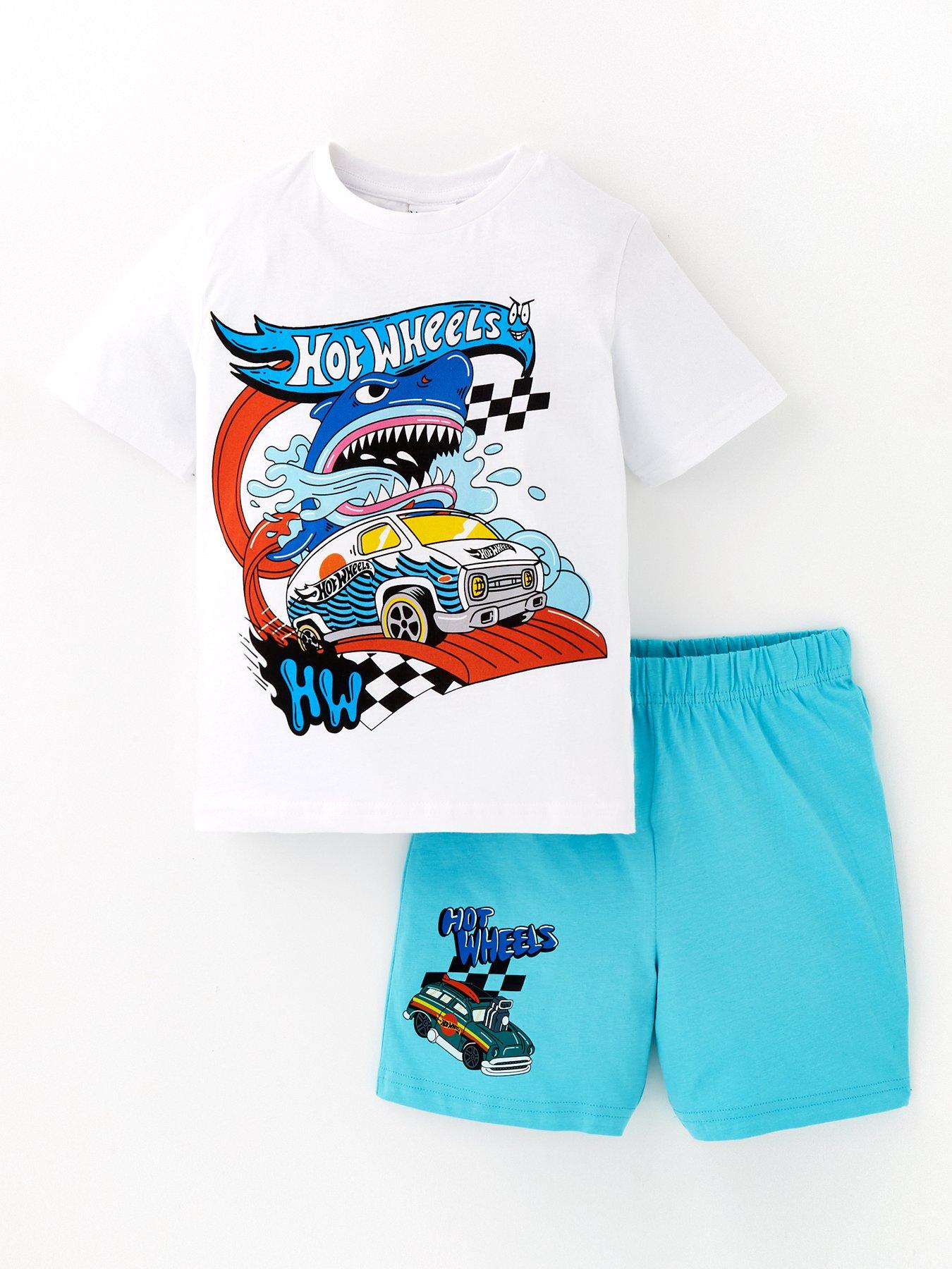 hot-wheels-hot-wheels-shark-short-pyjamas