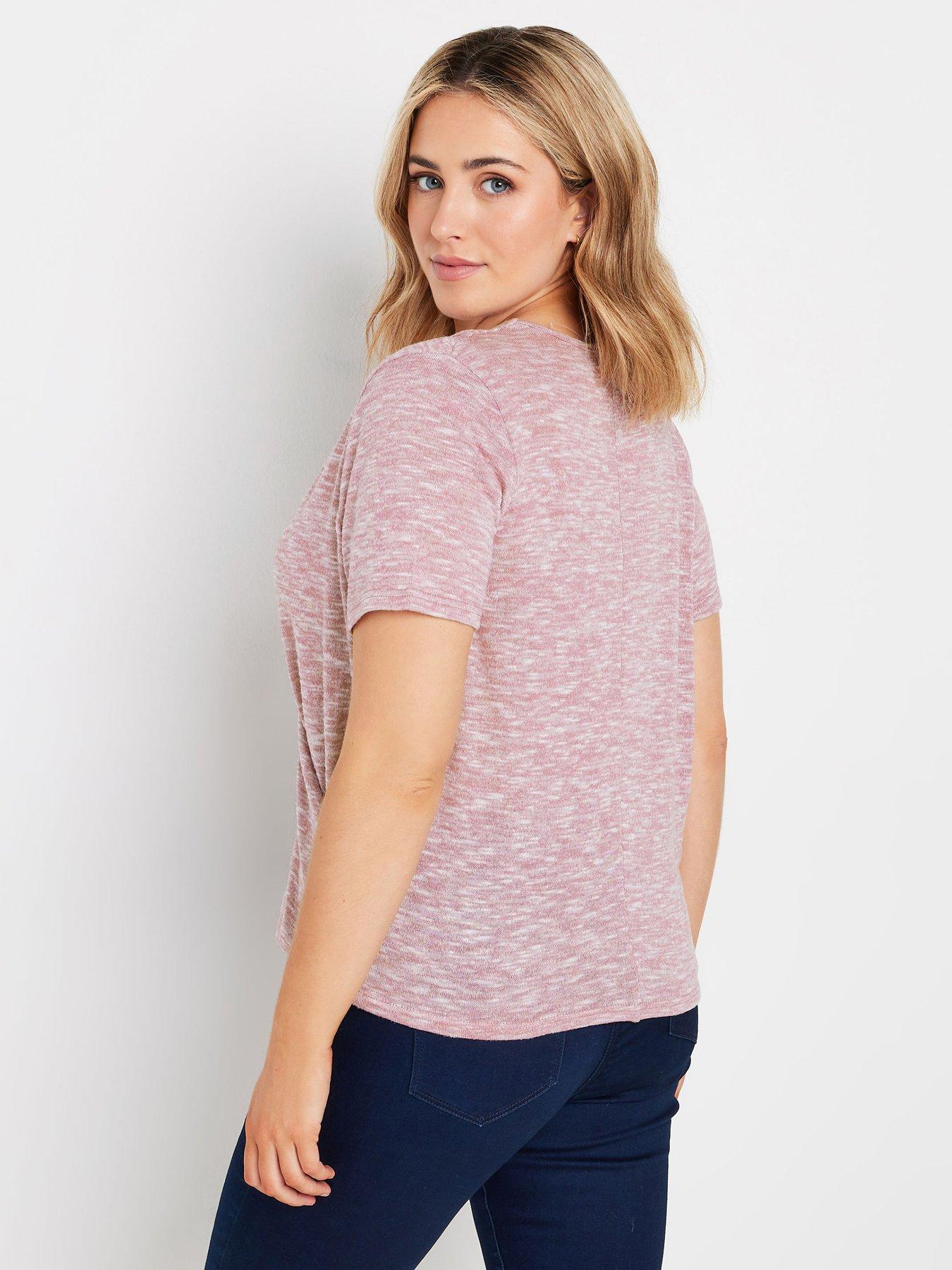 mco-short-sleeve-wrap-top-pinkstillFront