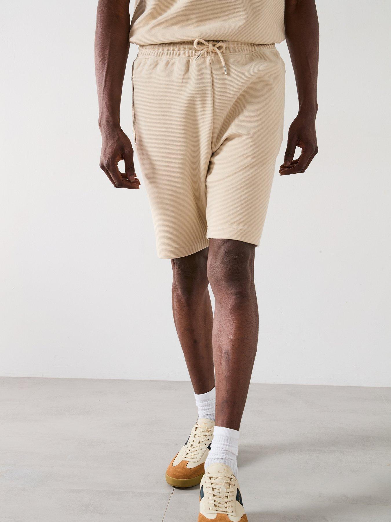 very-man-textured-ottoman-shorts-natural