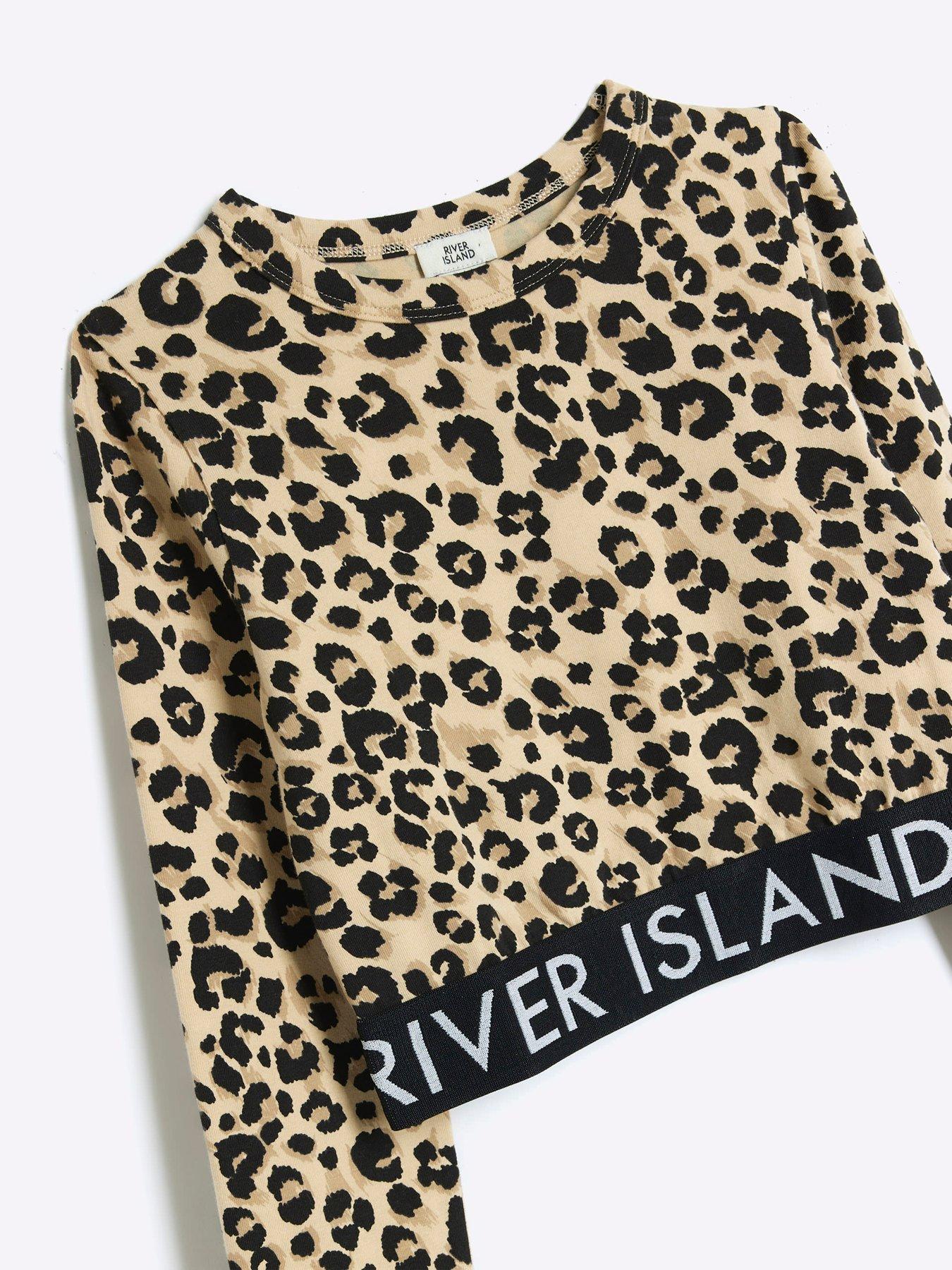 river-island-older-girl-leopard-long-sleeve-top-creamoutfit