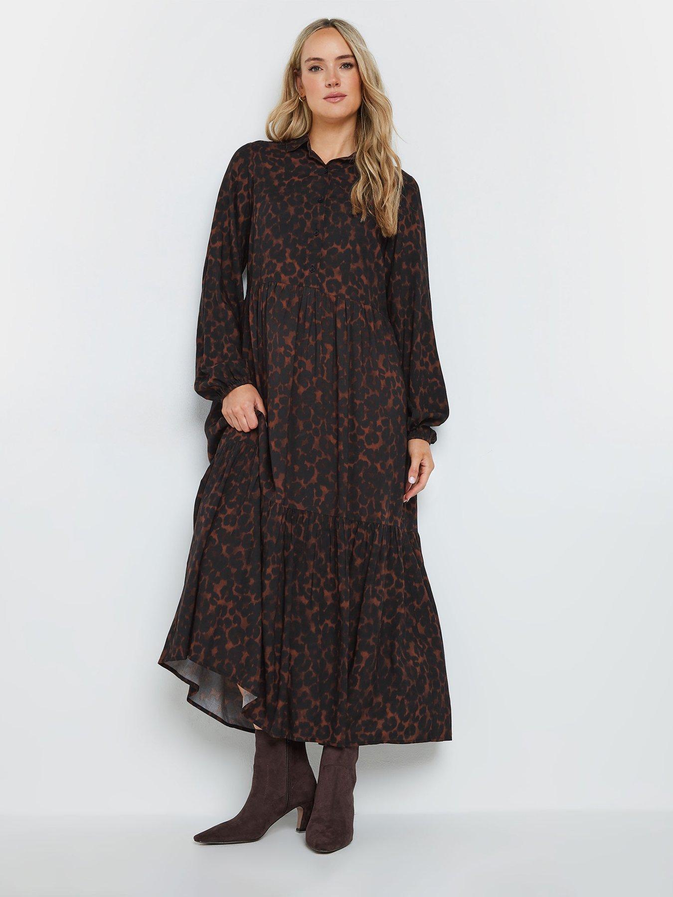 long-tall-sally-tall-animal-long-sleeve-tiered-smock-dress