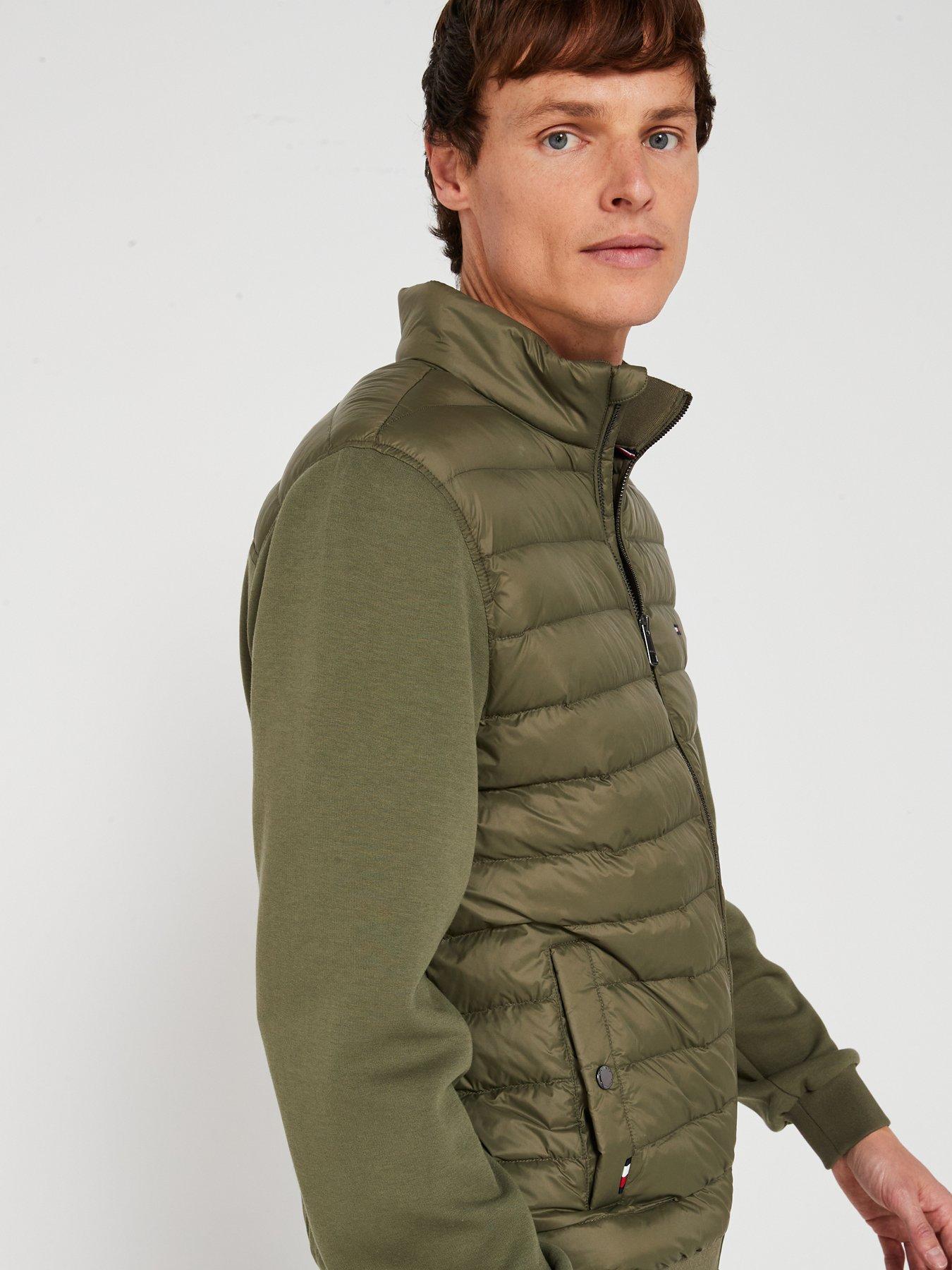 tommy-hilfiger-tommy-hilfiger-quilted-front-zip-through-sweat-khakioutfit