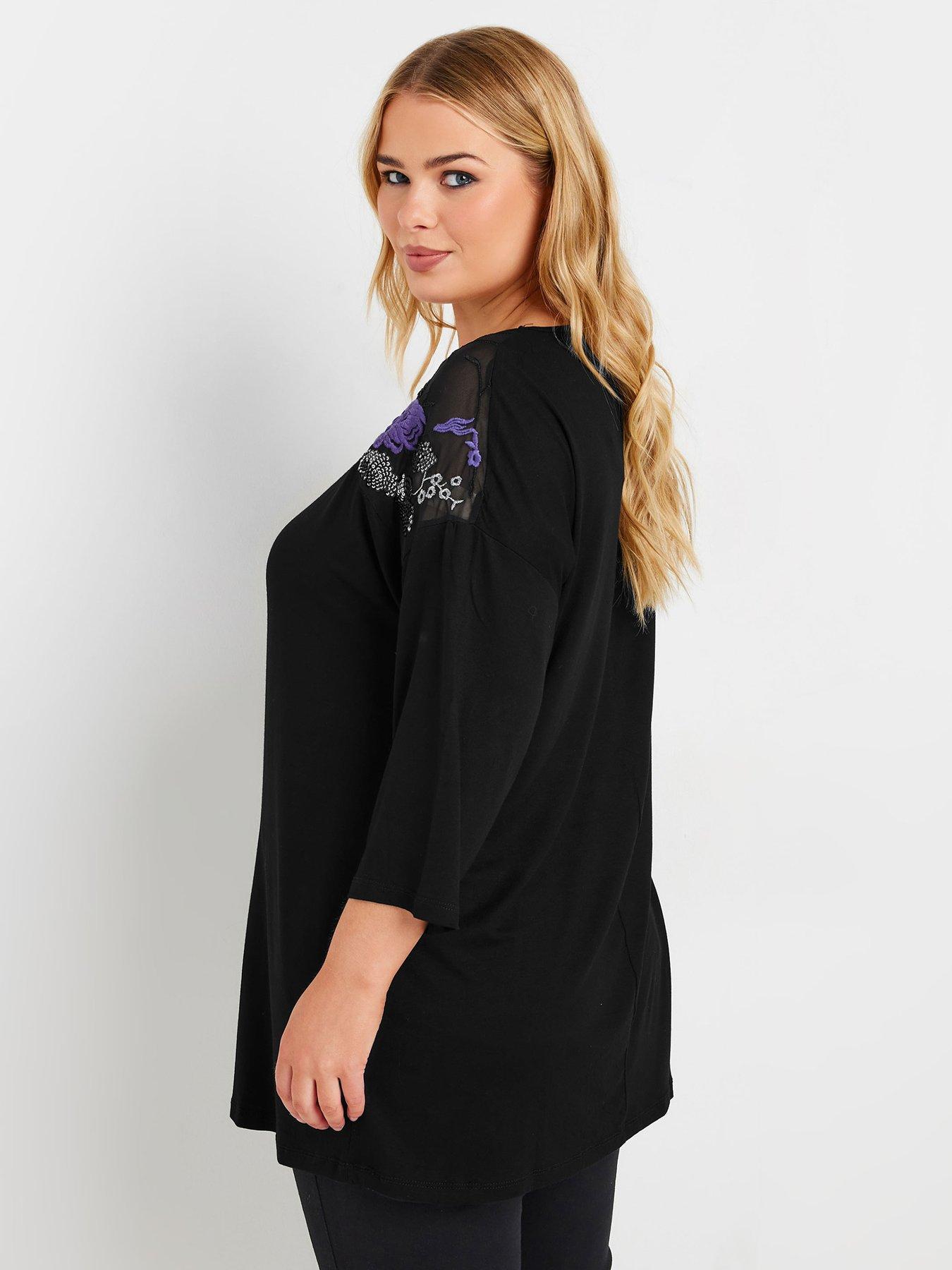 yours-curve-embellished-top-blackstillFront