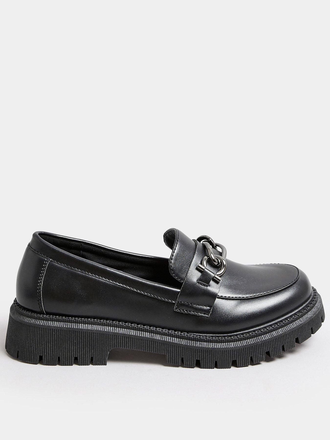 yours-wide-fit-metal-trim-loafer