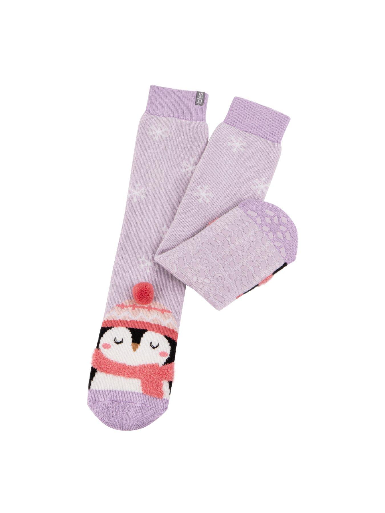 undefined Totes Original Penguin Slipper Socks - Penguin Print