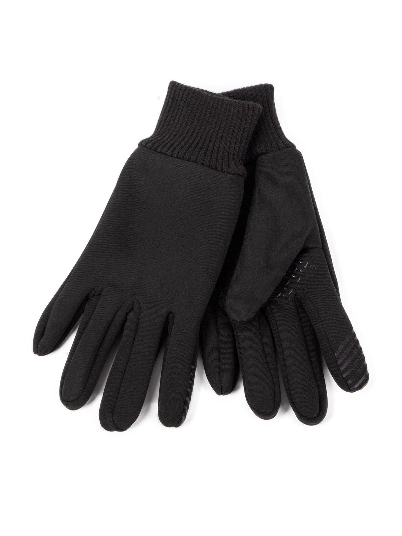 TOTES Totes Stretch Thermal Smartouch Gloves - Black