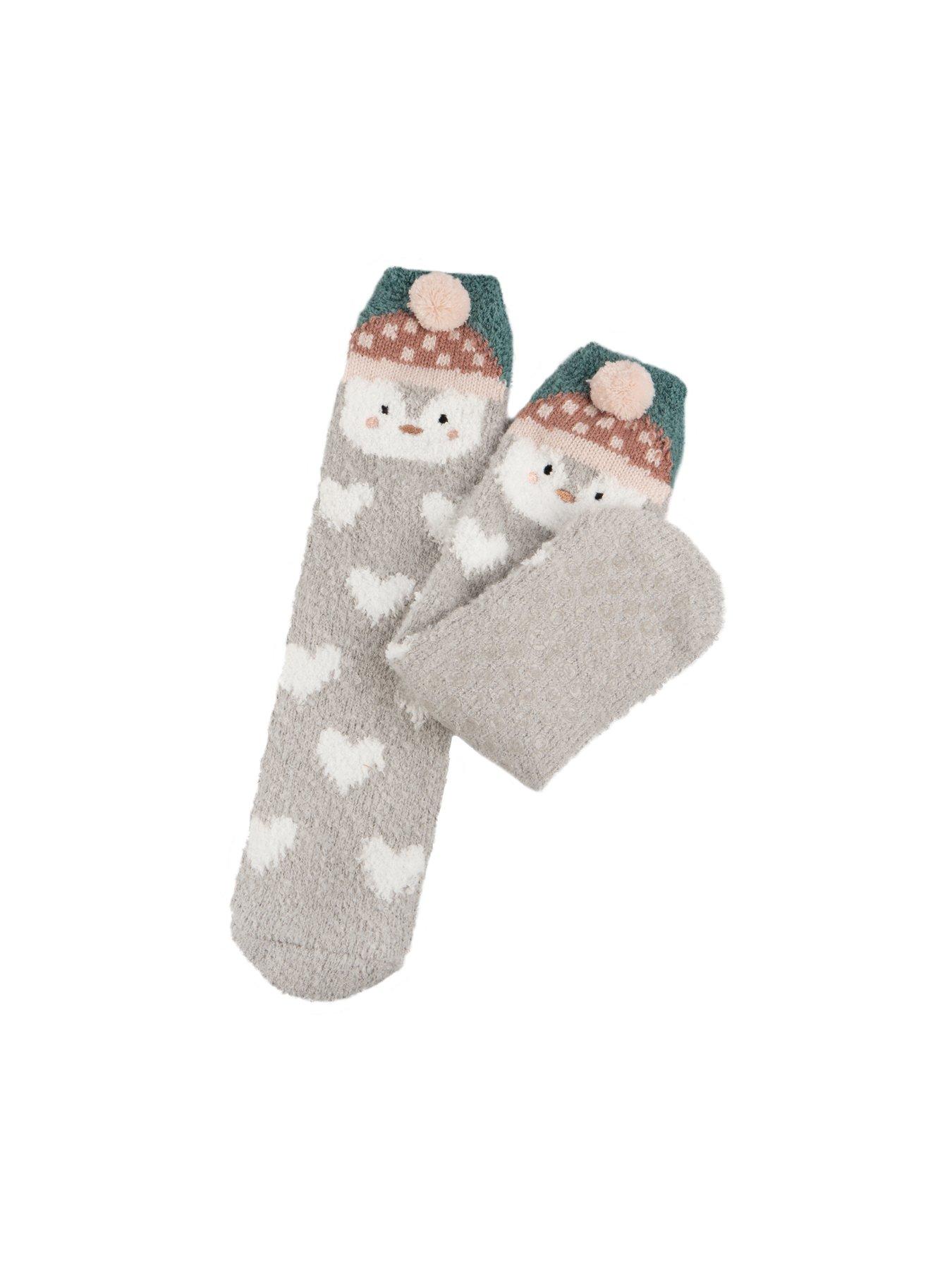 undefined Totes Novelty Penguin Super Soft Socks - Penguin Print