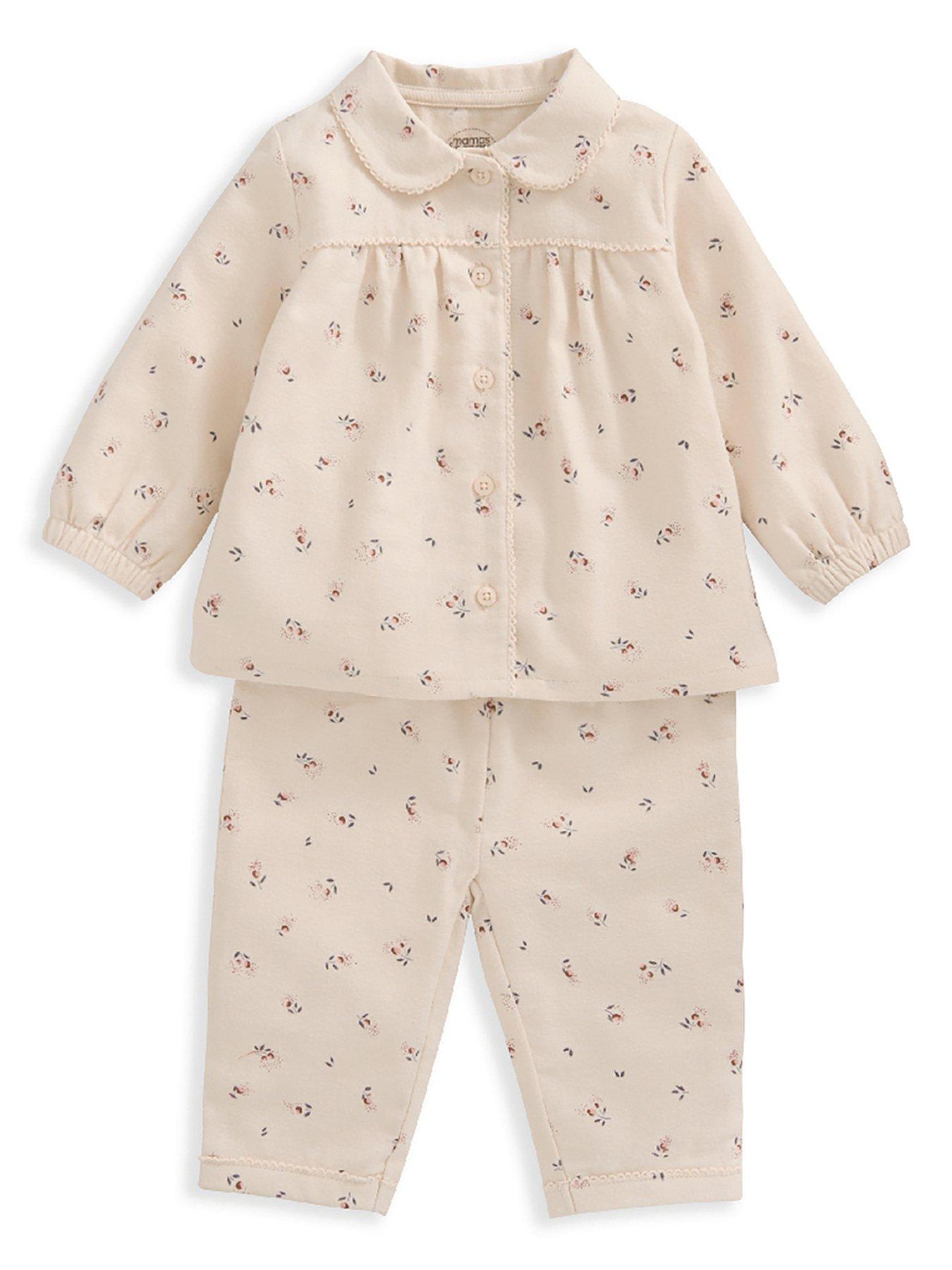 mamas-papas-baby-girls-cherries-woven-pyjamas-pinkfront