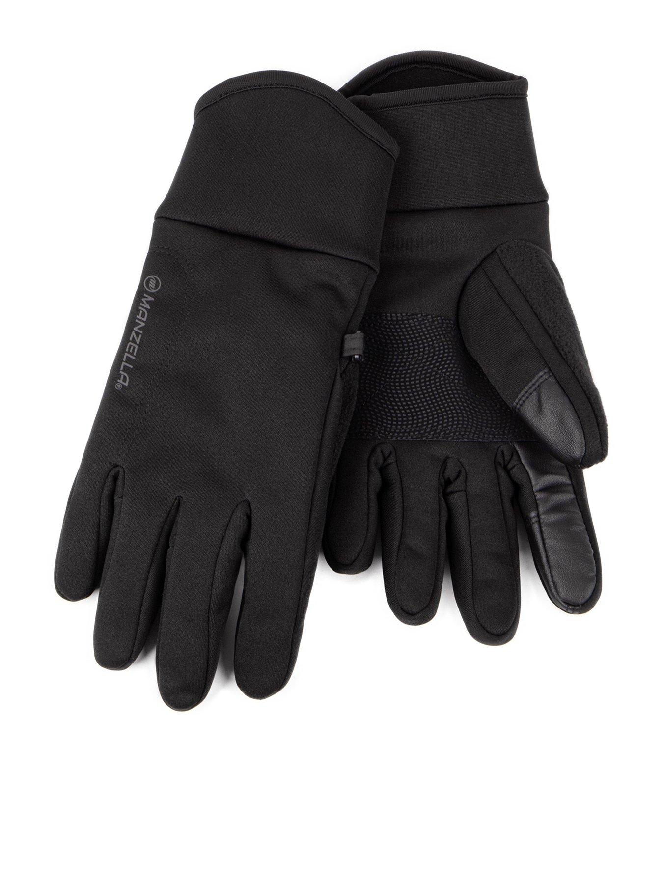 Image of TOTES Totes Isotoner Manzella Gloves-Warmest - Black