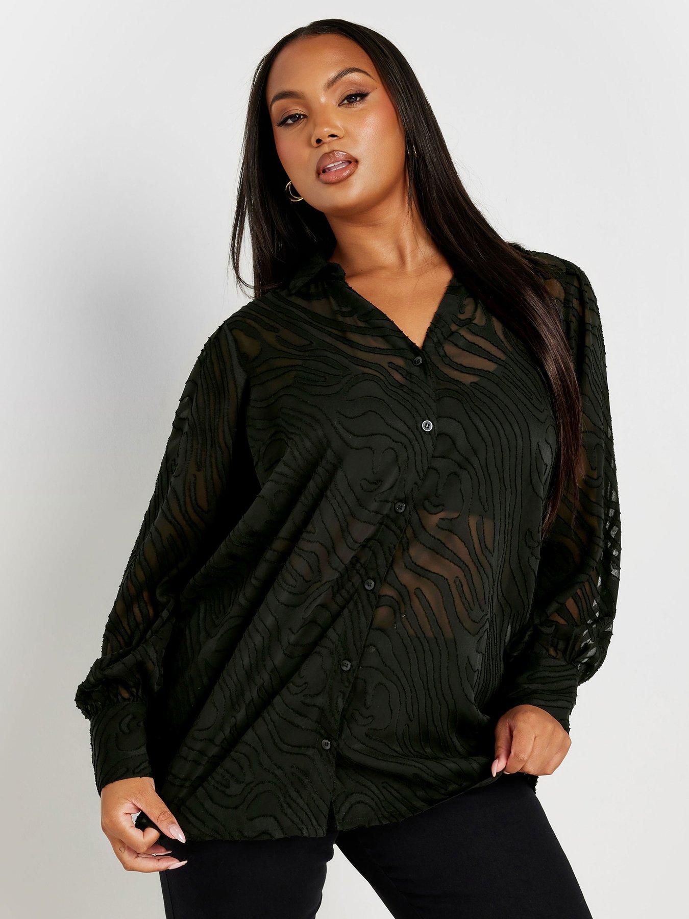 yours-curve-burnout-shirt-blackfront