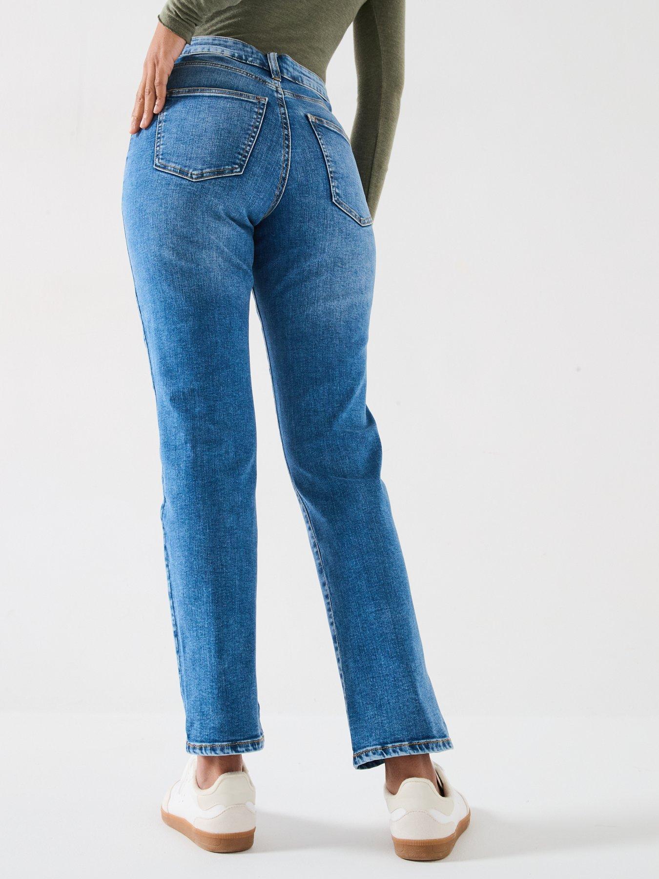 the-very-collection-short-authentic-straight-leg-jeans-midi-washstillFront