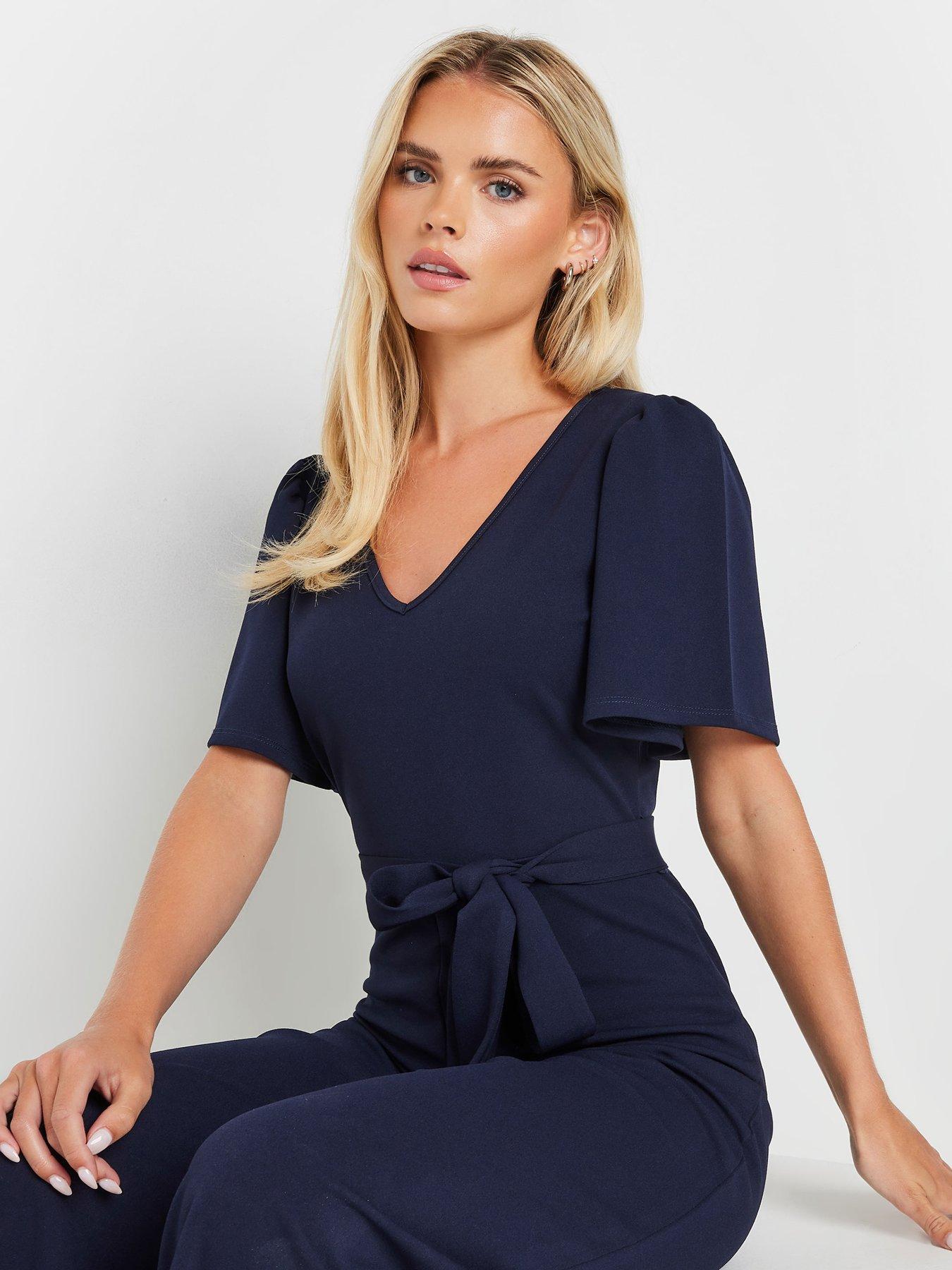 mco-petite-angel-sleeve-jumpsuit-blueoutfit