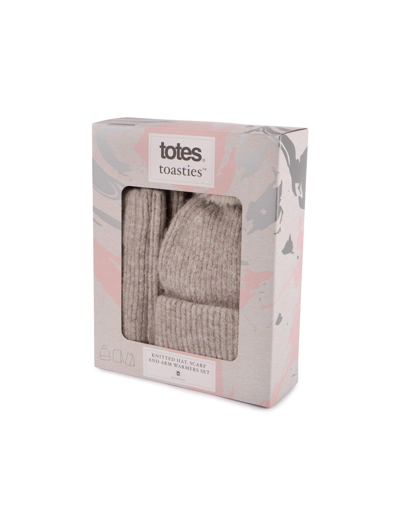 totes-totes-knitted-hat-scarf-and-armwarmer-set-beigeback