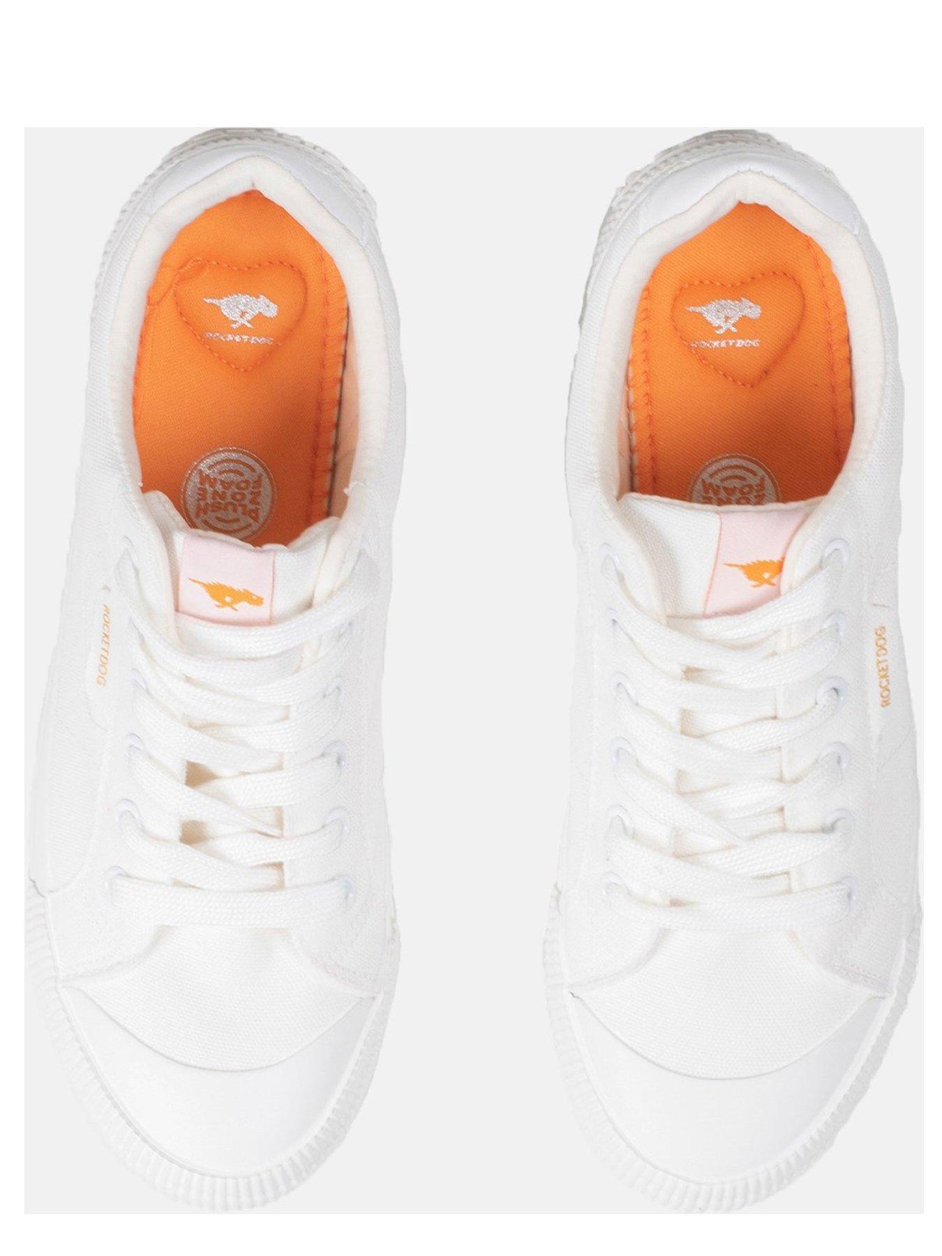 Image 4 of 6 of Rocket Dog Rocket Dog Cheery Plimsoll - White