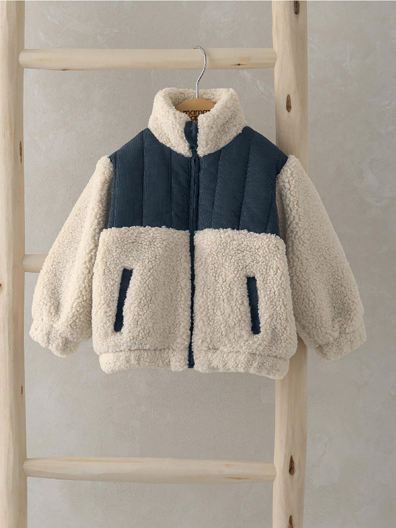 mamas-papas-baby-boys-fleece-jacket-beigestillFront