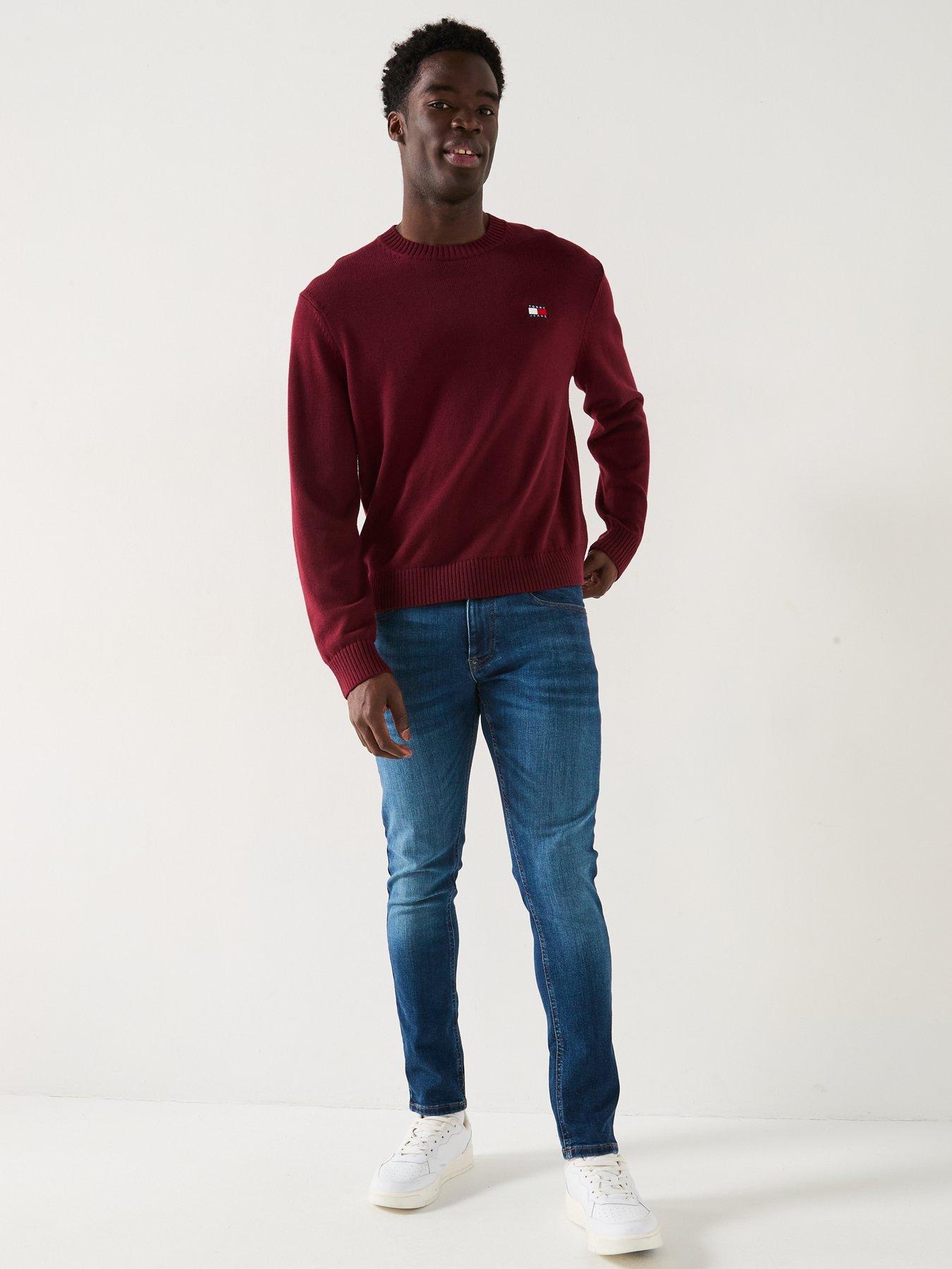 Image 3 of 6 of Tommy Jeans Austin Slim Fit Tapered Jean - Dark Wash