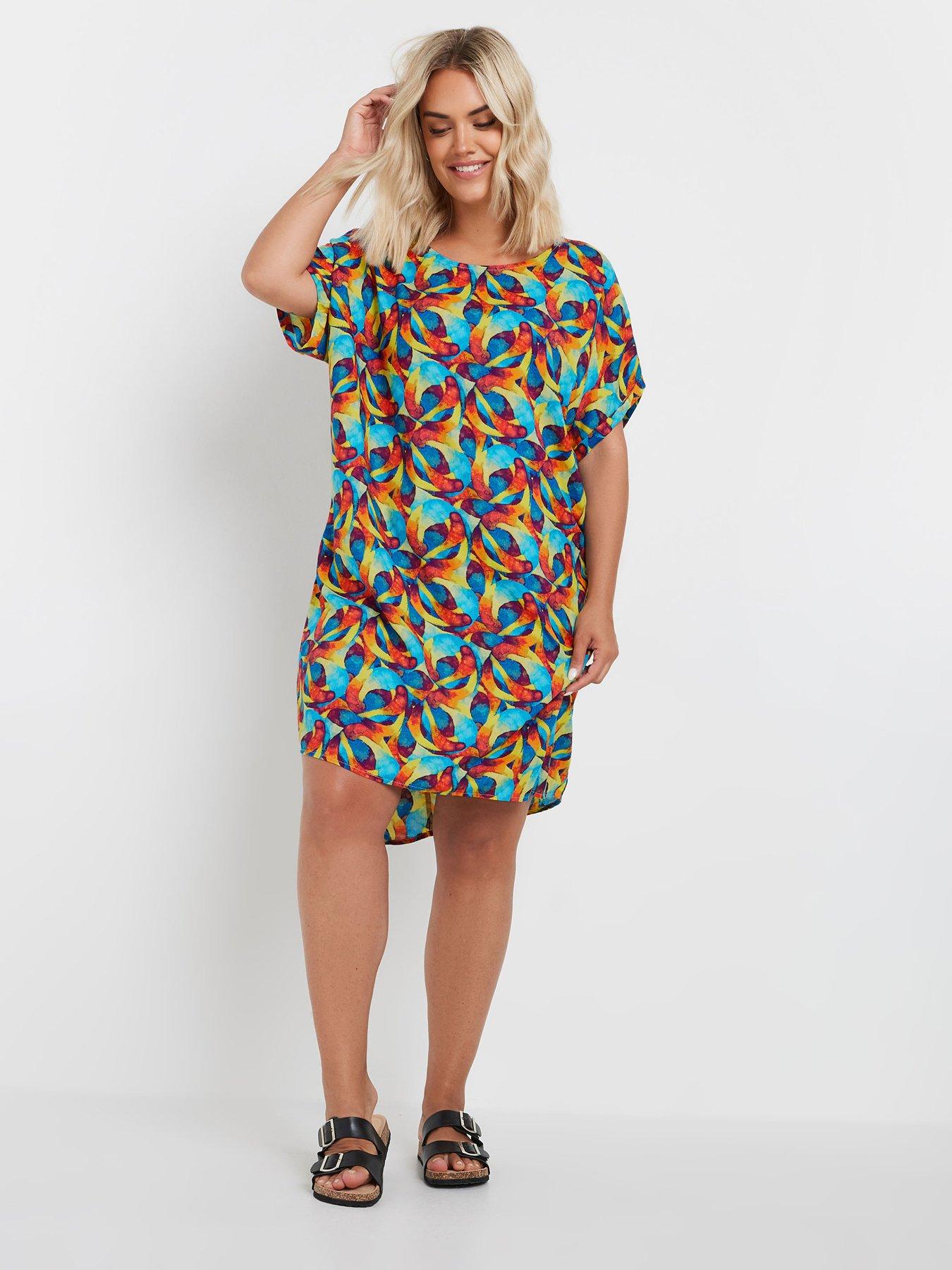 yours-curve-tunic-dress-blackback