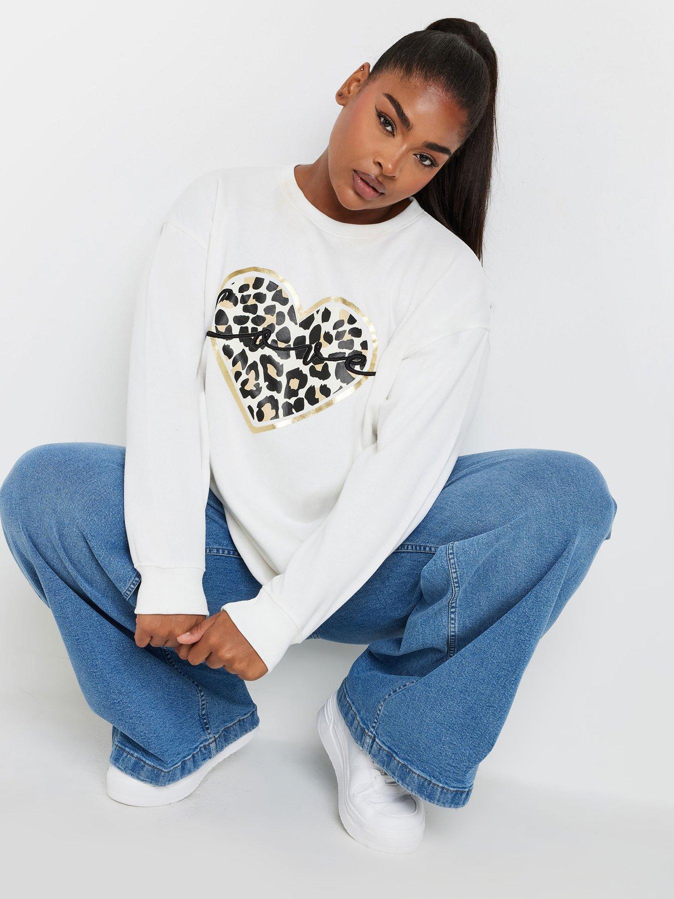 yours-curve-leopard-crew-neck-sweatshirt-nude