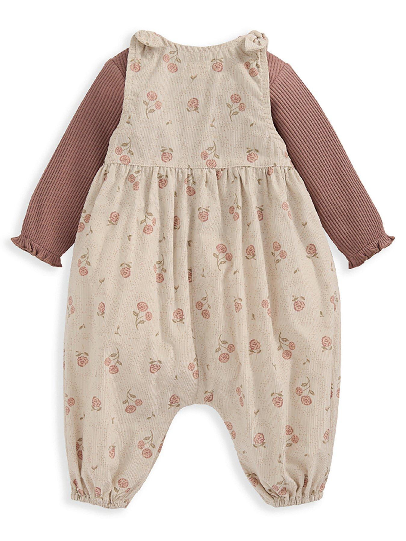 mamas-papas-baby-girls-2-piece-floral-cord-dungaree-amp-bodysuit-pinkback