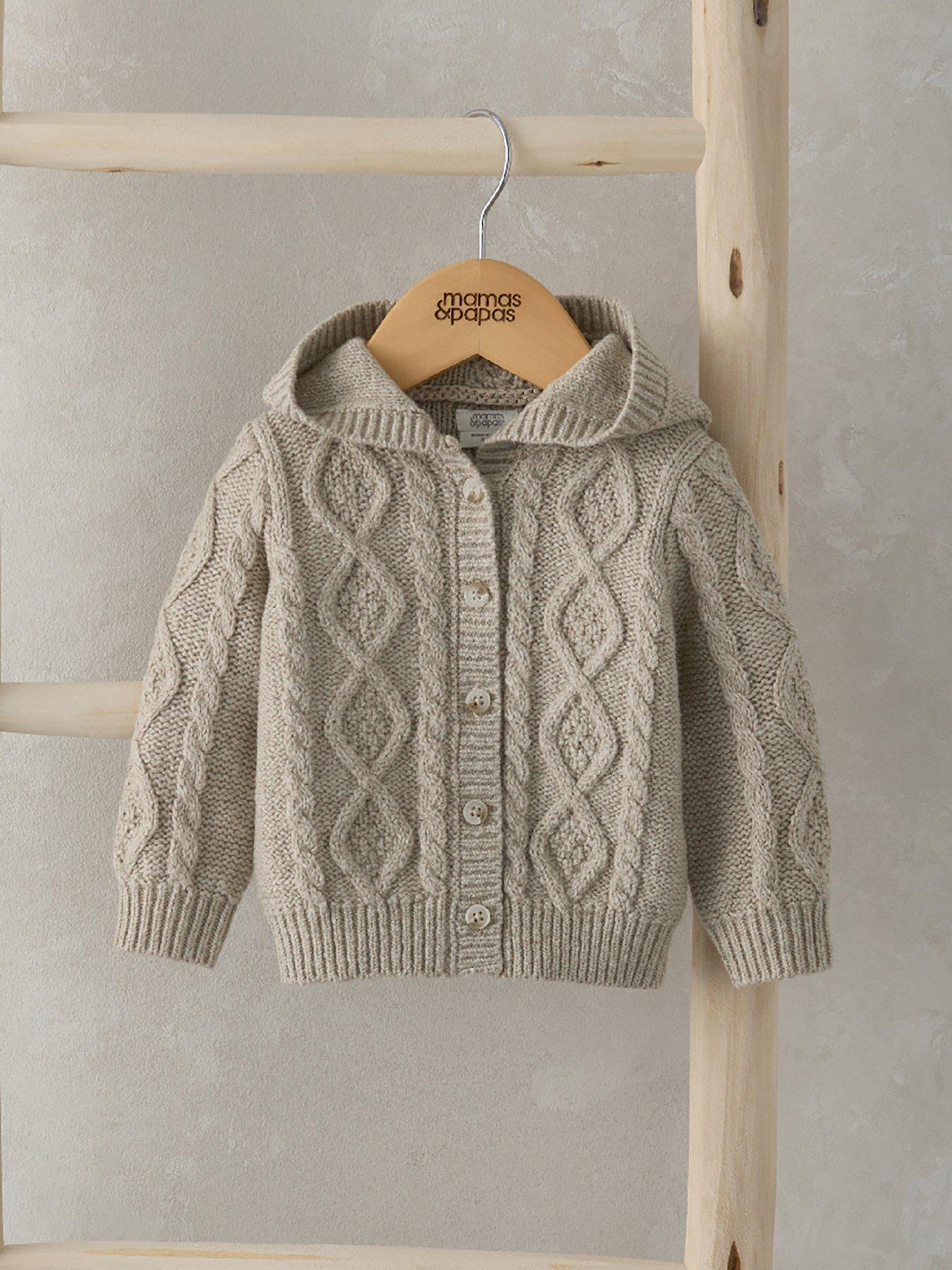 mamas-papas-baby-unisex-chunky-cardi-beigestillFront