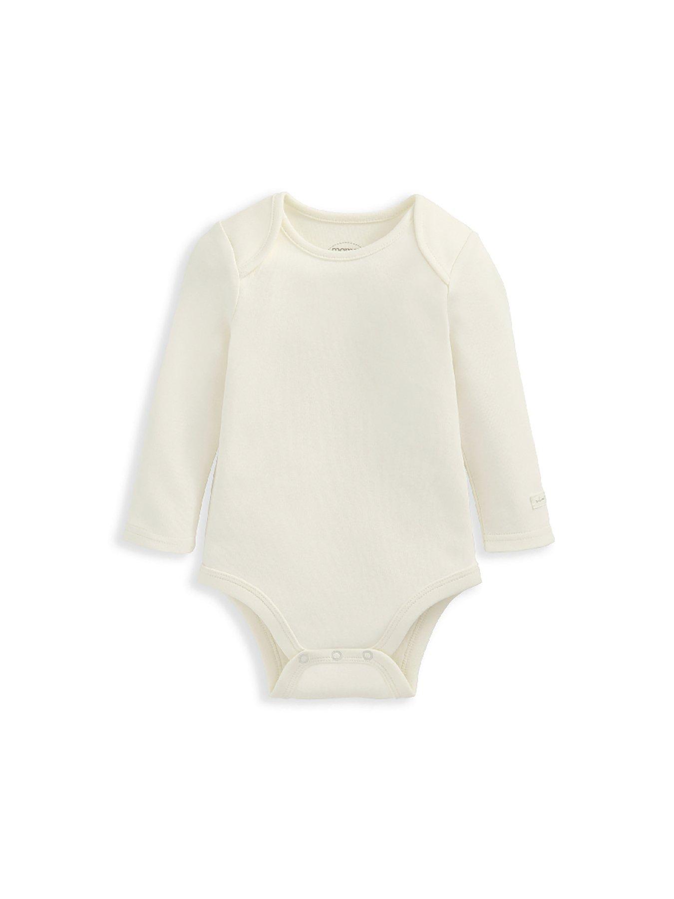 Image 4 of 6 of Mamas & Papas Baby Unisex Teddy Bear Textured Dungaree &amp; Bodysuit Set - Beige
