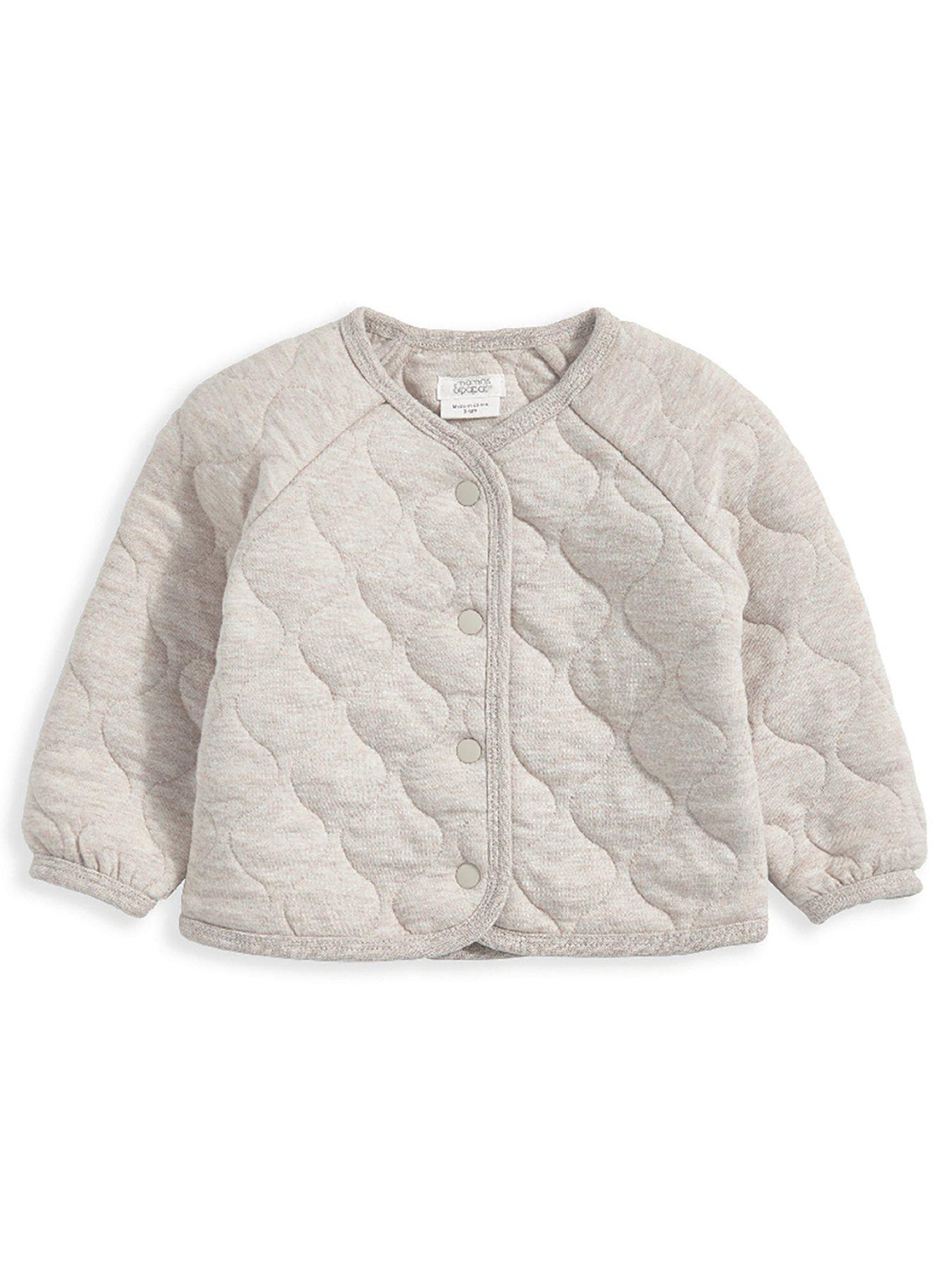 mamas-papas-baby-unisex-jersey-quilted-jacket-beige