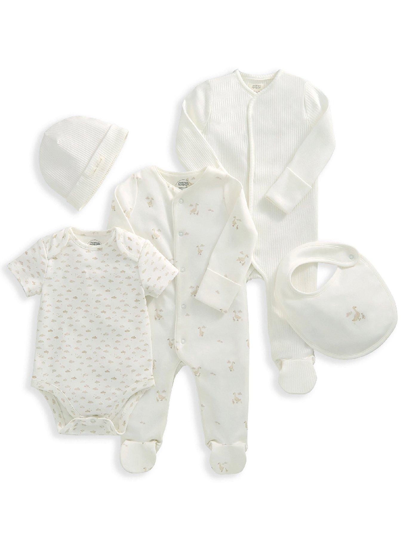 mamas-papas-baby-unisex-duckling-5-piece-set-beigestillFront