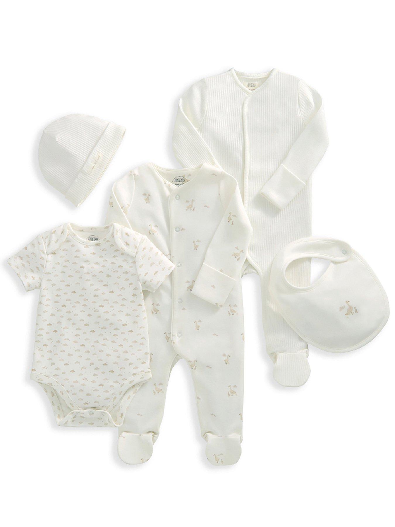 Image 2 of 5 of Mamas & Papas Baby Unisex Duckling 5 Piece Set - Beige