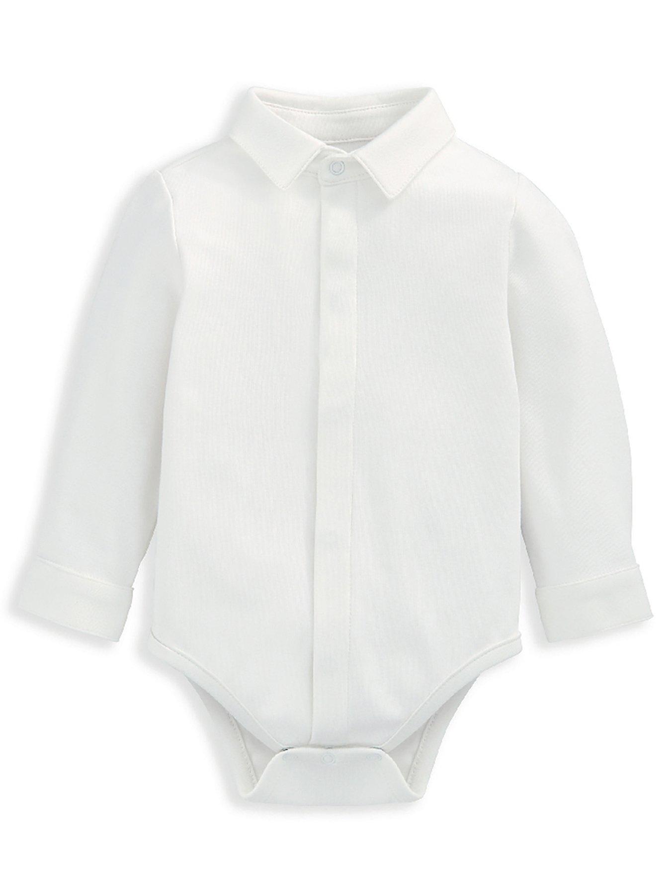 mamas-papas-baby-boys-2-piece-bodysuit-amp-check-trousers-set-blueback