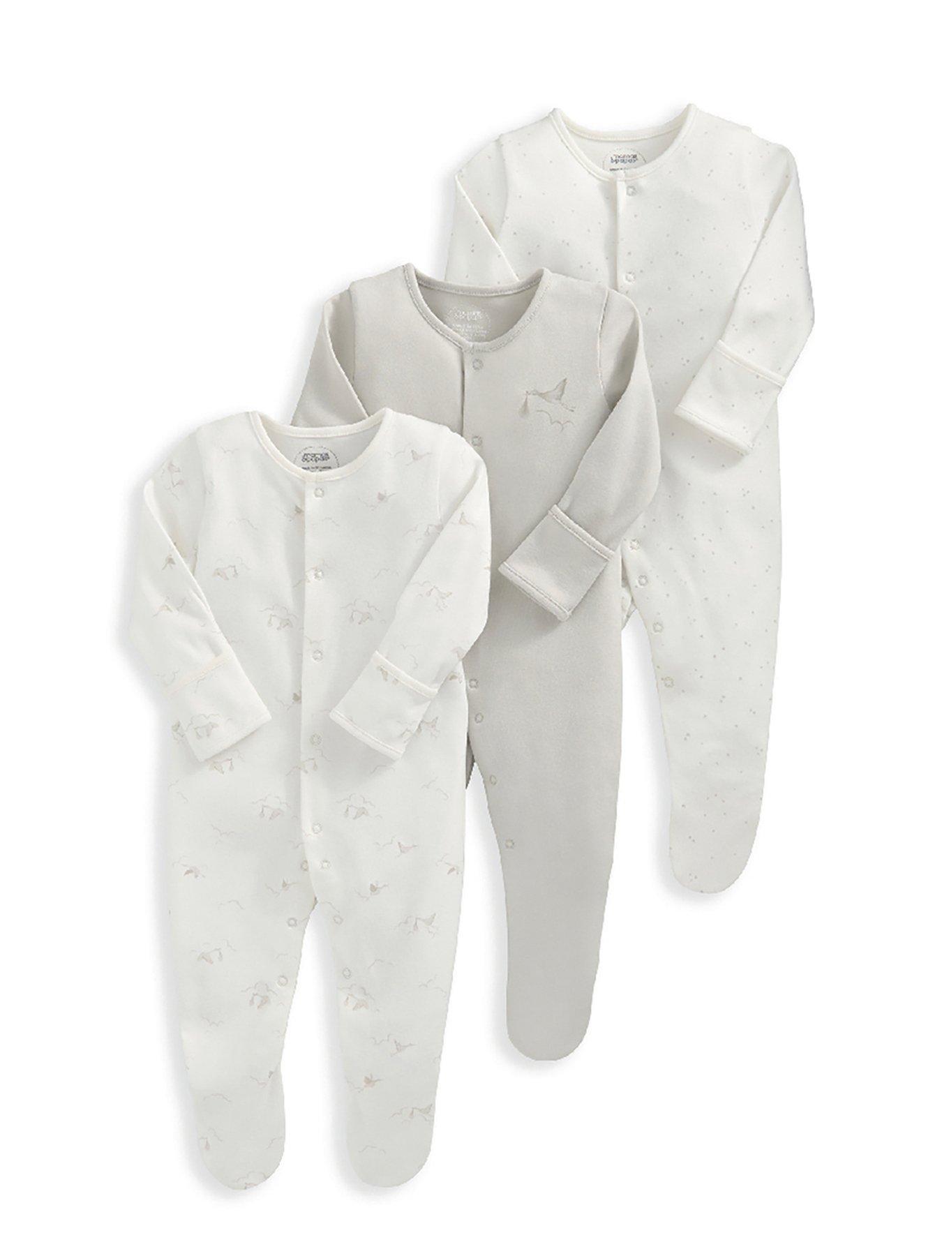 mamas-papas-baby-unisex-3-pack-stork-sleepsuits-multistillFront