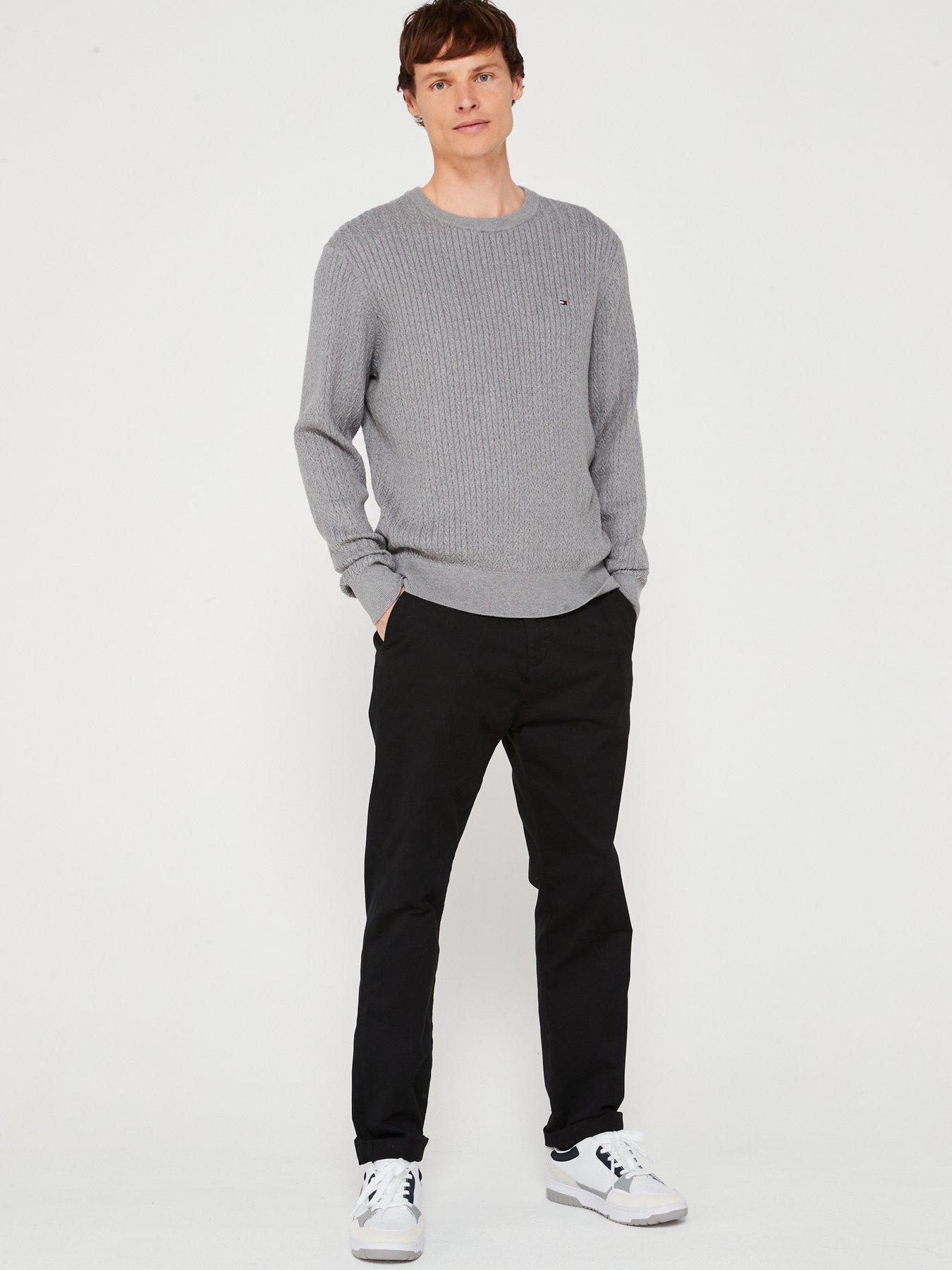 tommy-hilfiger-herringbone-structure-crew-neck-knitted-jumper-light-greyback