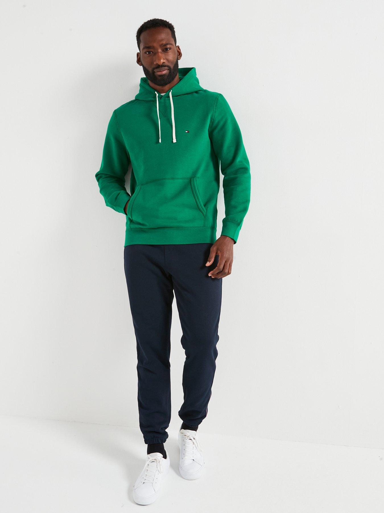 tommy-hilfiger-regular-fit-essential-fleece-overhead-hoodie-greenback