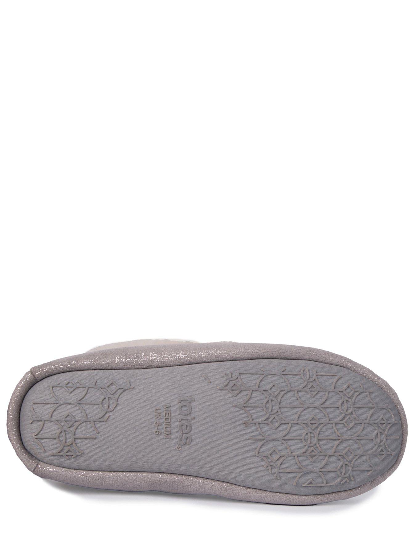 totes-totes-sparkle-moccasin-slippers-greydetail