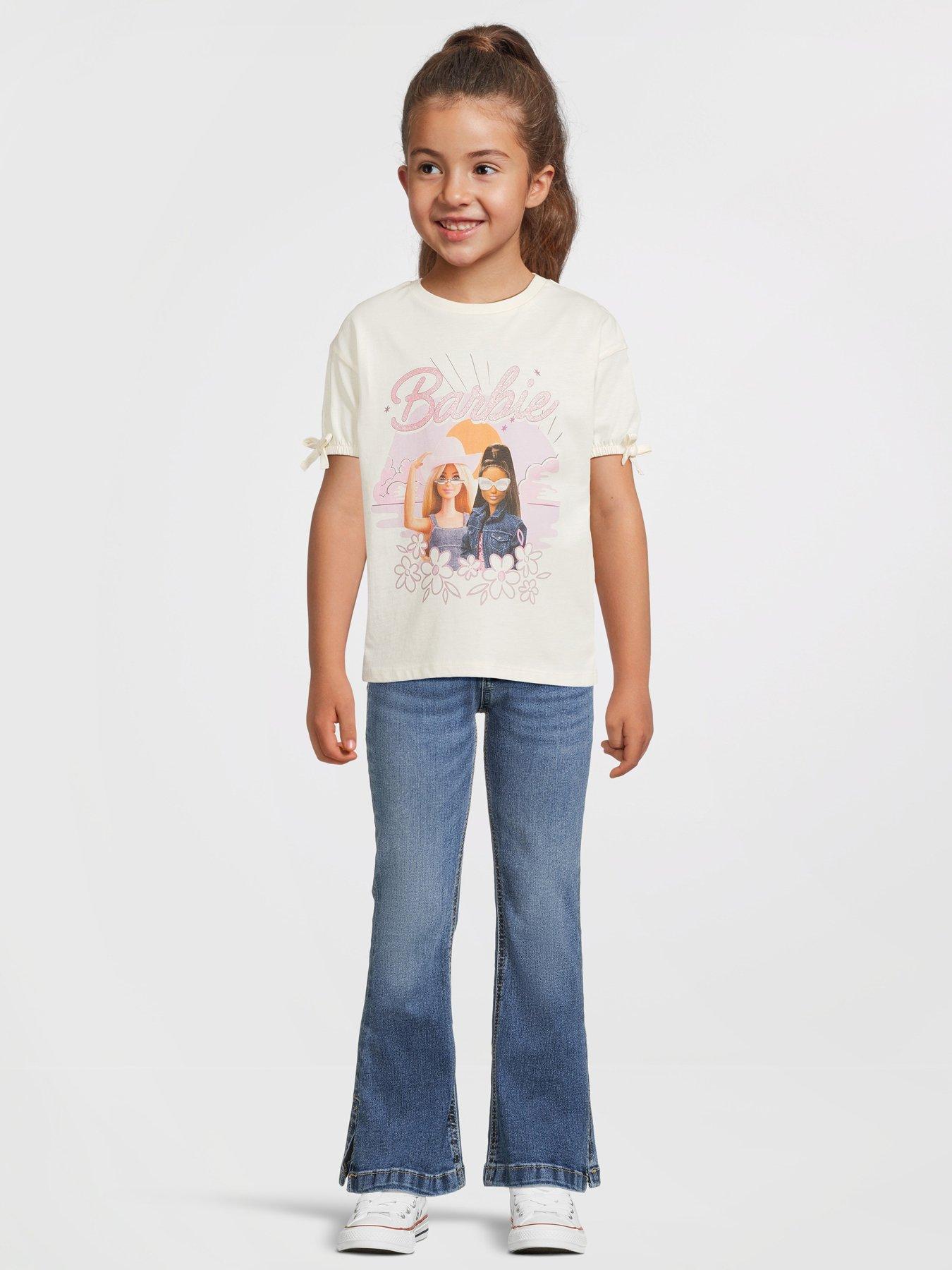 Image 1 of 5 of Barbie Cowgirl T-Shirt - White