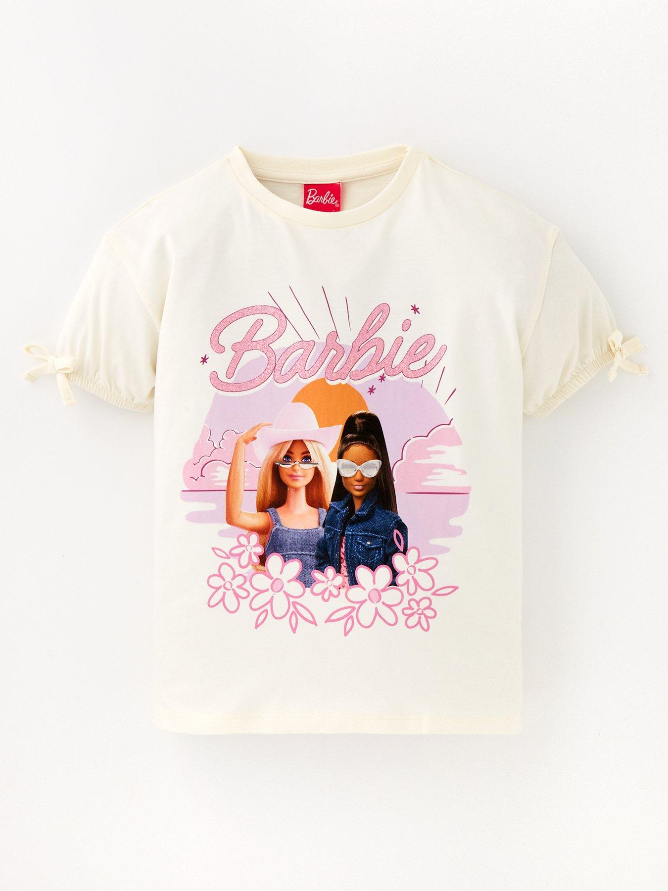 Image 2 of 5 of Barbie Cowgirl T-Shirt - White